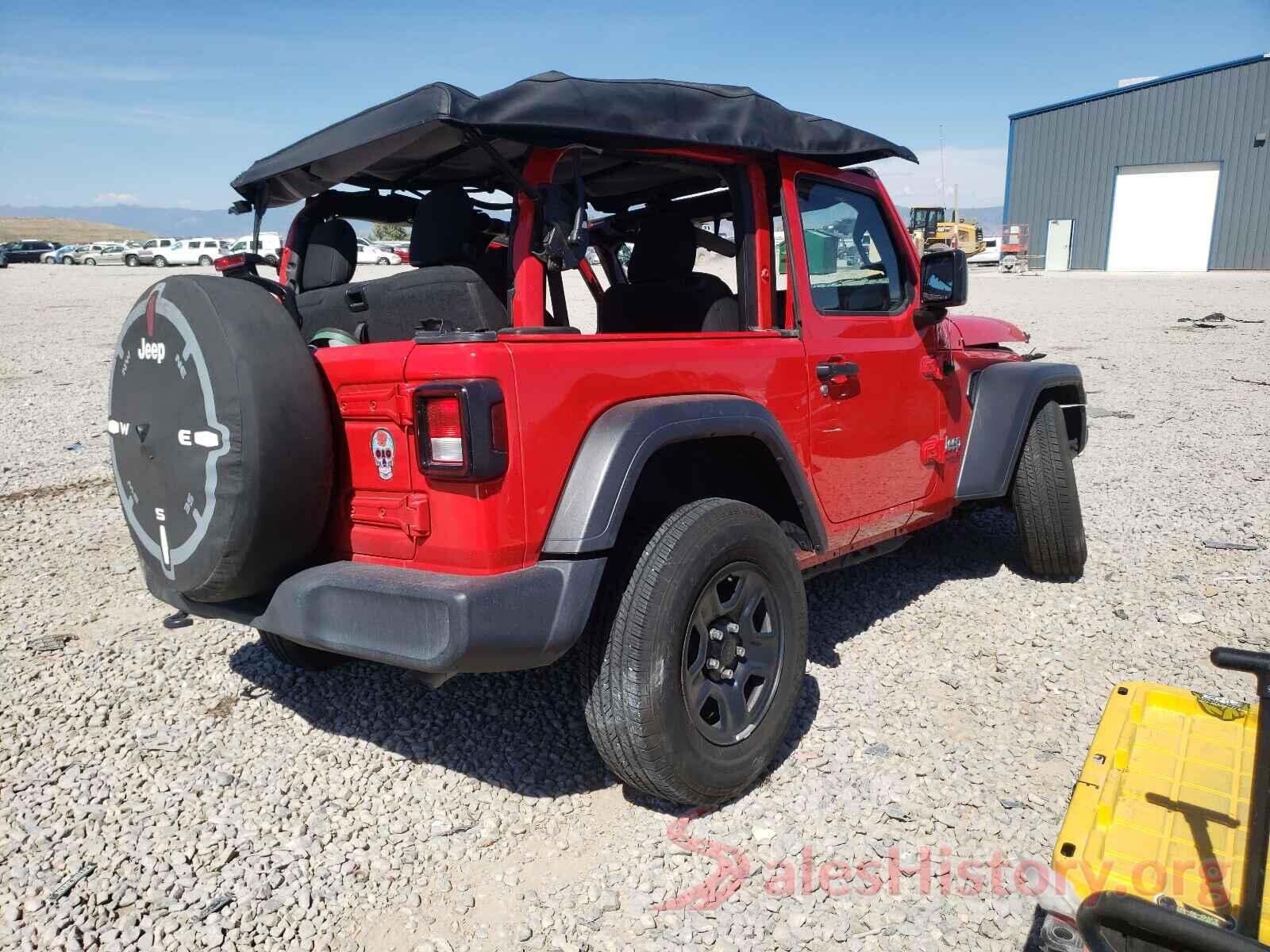 1C4GJXAG5LW268298 2020 JEEP WRANGLER