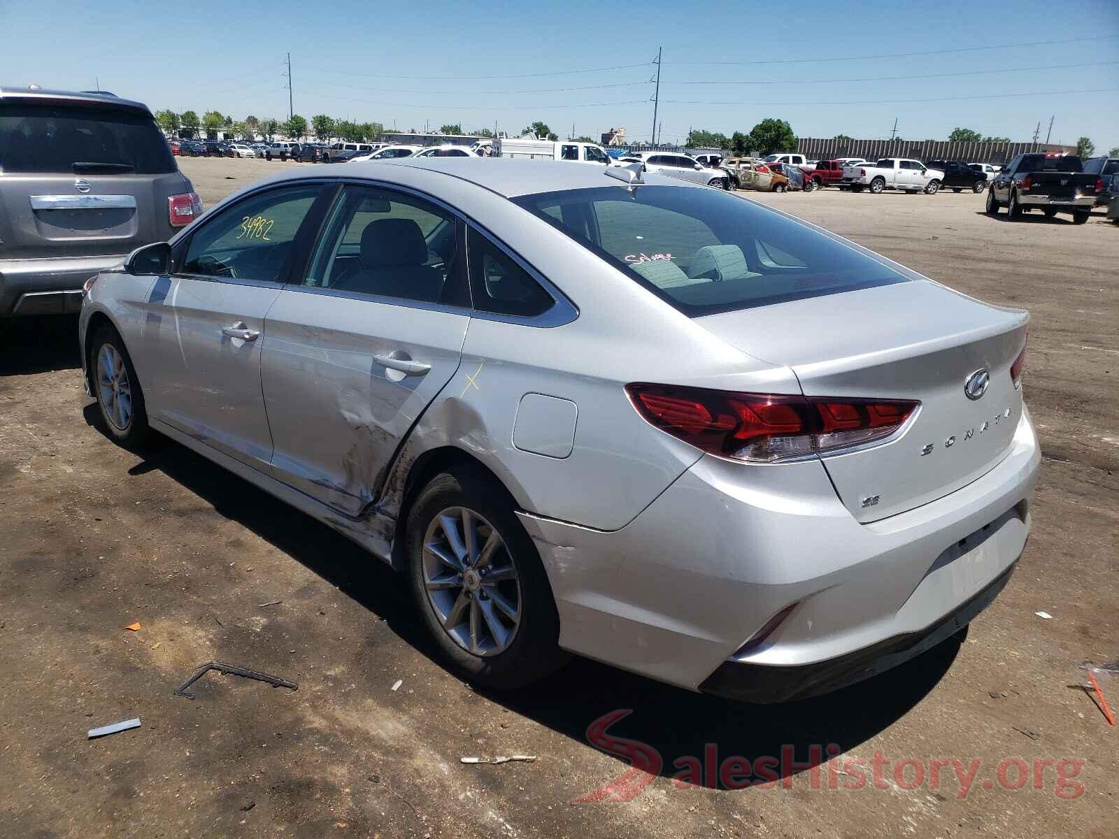 5NPE24AF2KH791633 2019 HYUNDAI SONATA