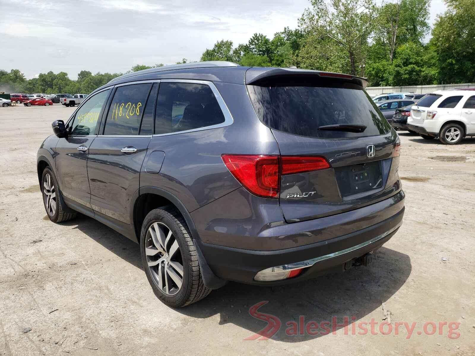 5FNYF6H06GB068422 2016 HONDA PILOT