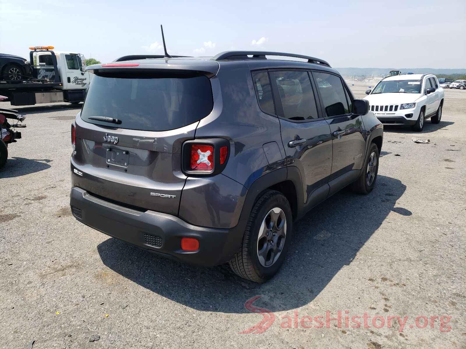 ZACCJAAB4HPF87261 2017 JEEP RENEGADE