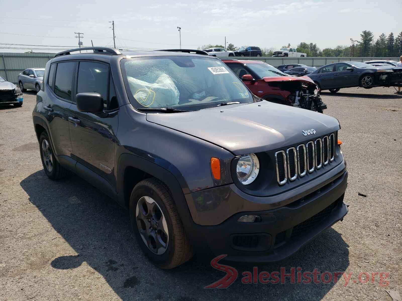 ZACCJAAB4HPF87261 2017 JEEP RENEGADE