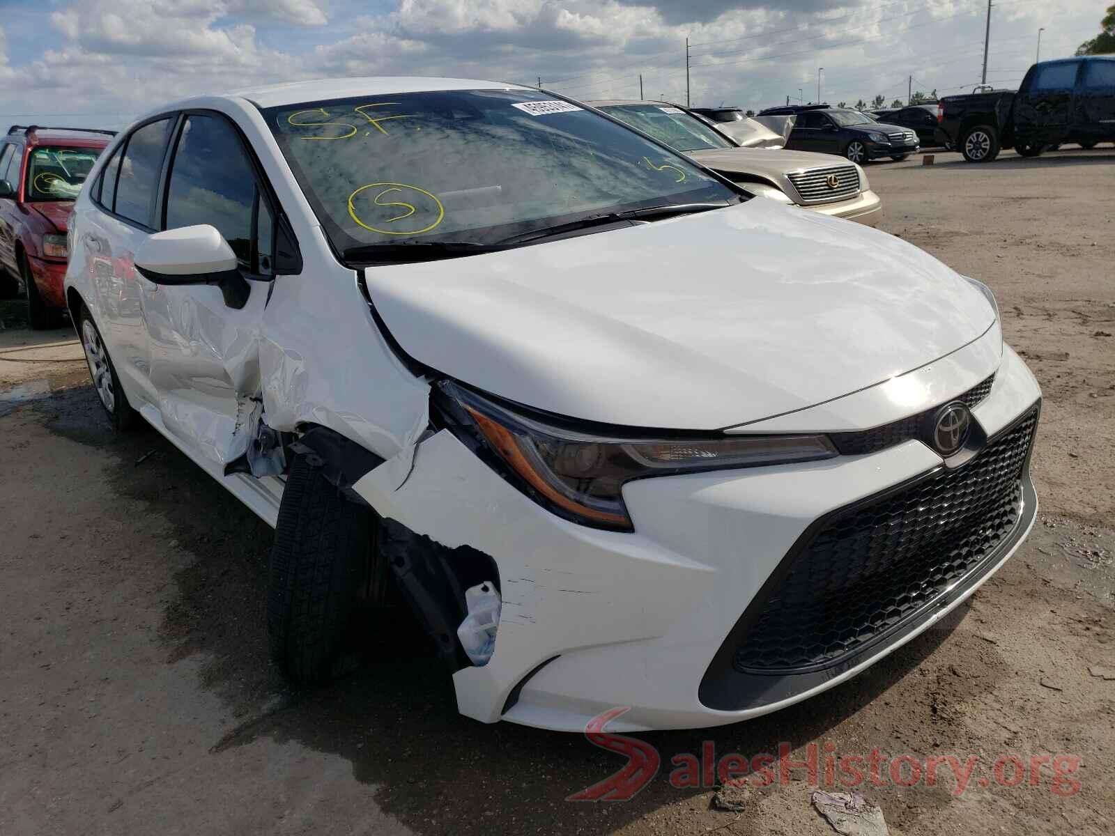 JTDEPMAE1MJ127861 2021 TOYOTA COROLLA