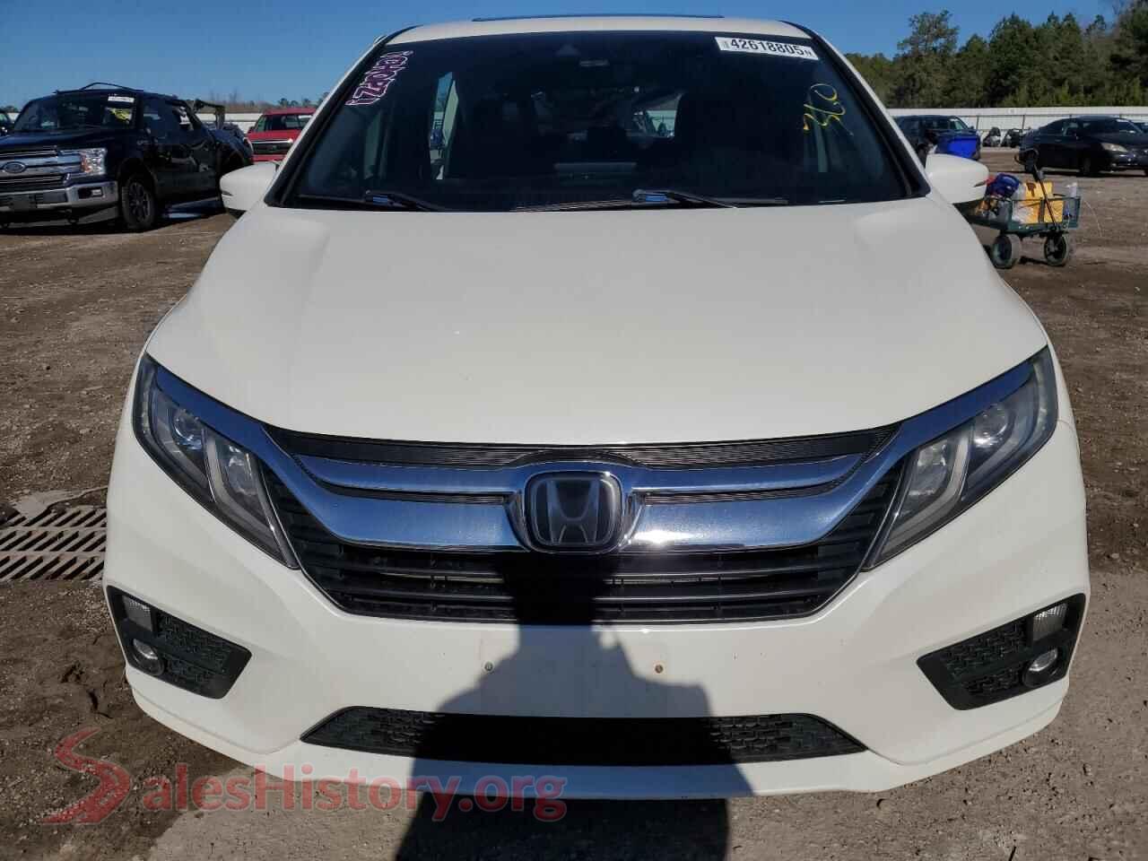 2018 HONDA All Models VIN 5FNRL6H72JB025553, rear view