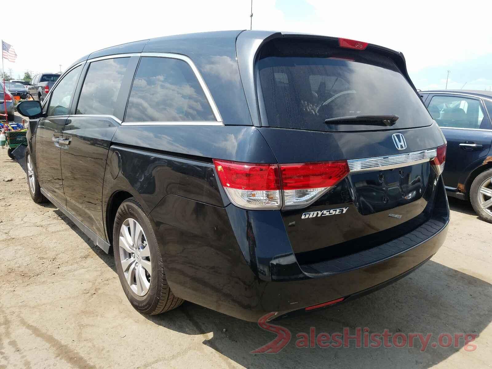 5FNRL5H62HB019988 2017 HONDA ODYSSEY