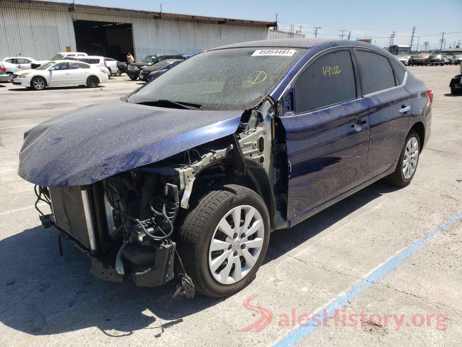 3N1AB7APXGY264509 2016 NISSAN SENTRA