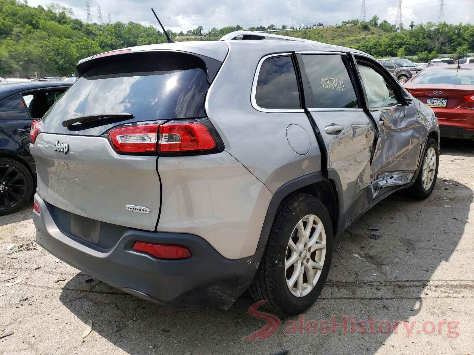 1C4PJLCB8GW184606 2016 JEEP CHEROKEE