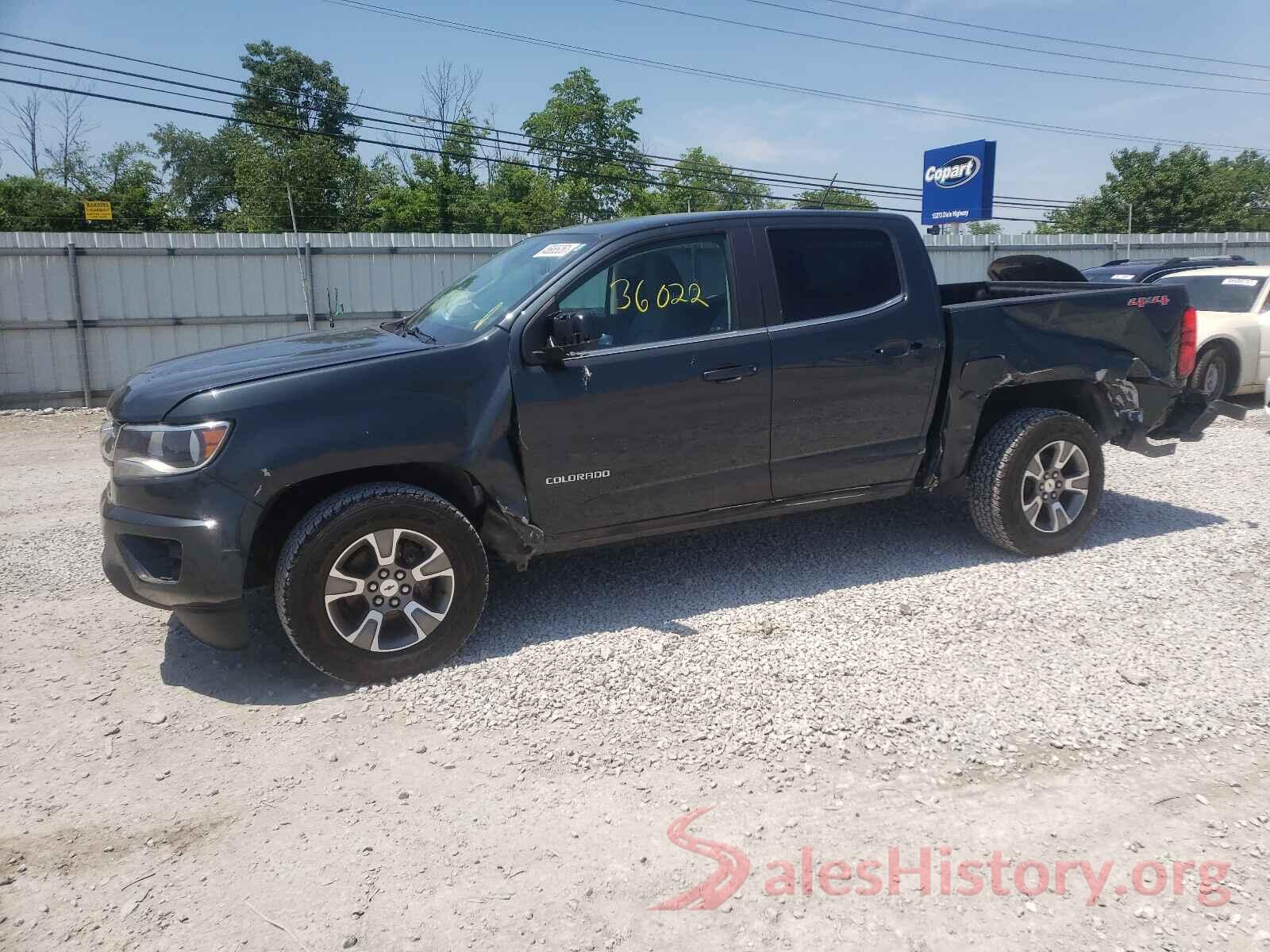 1GCGTBEN9H1280576 2017 CHEVROLET COLORADO