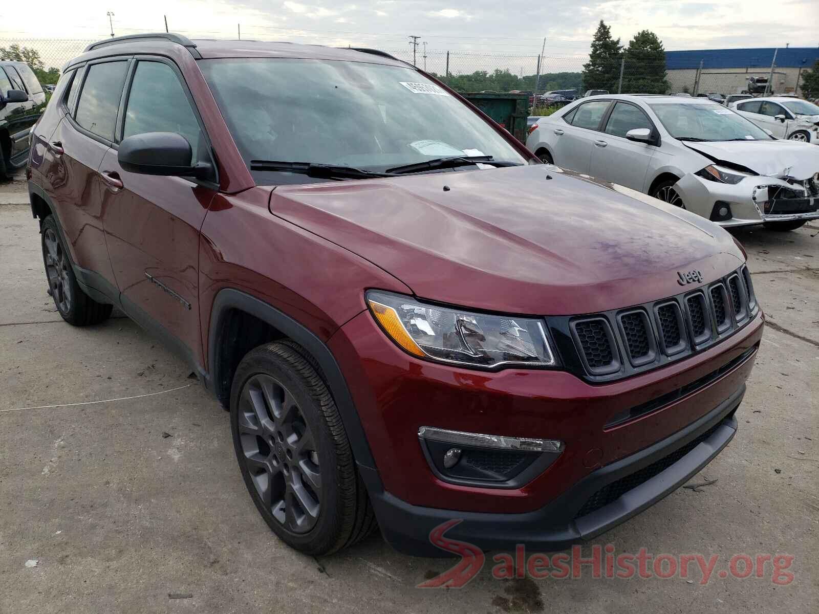 3C4NJDEB7MT513436 2021 JEEP COMPASS