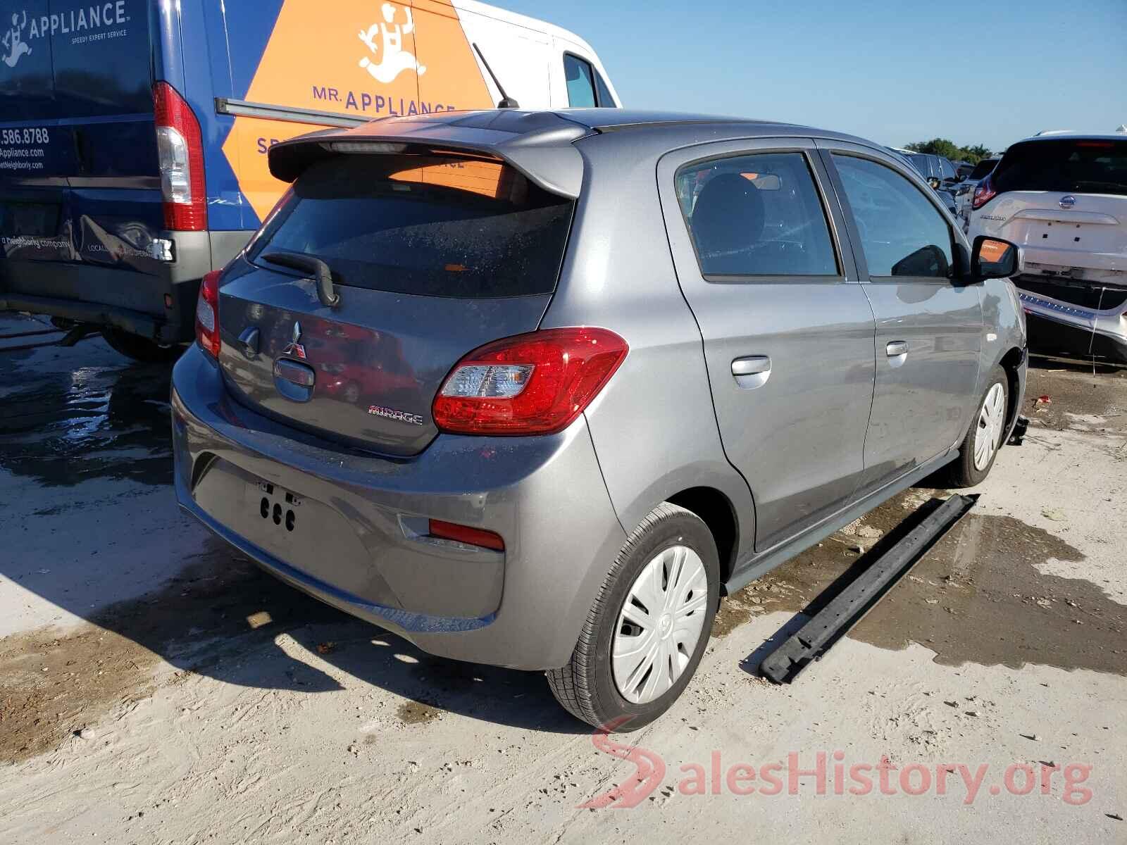 ML32A3HJ5JH010694 2018 MITSUBISHI MIRAGE