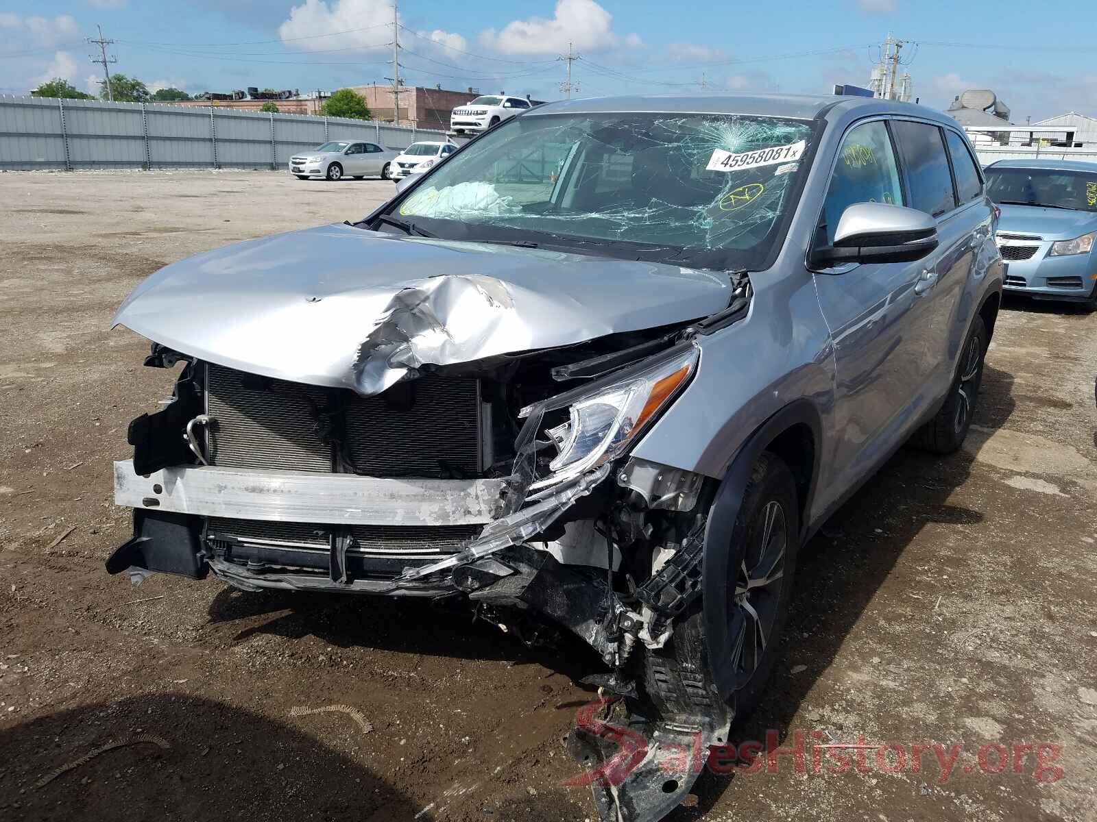 5TDZZRFH1KS304064 2019 TOYOTA HIGHLANDER