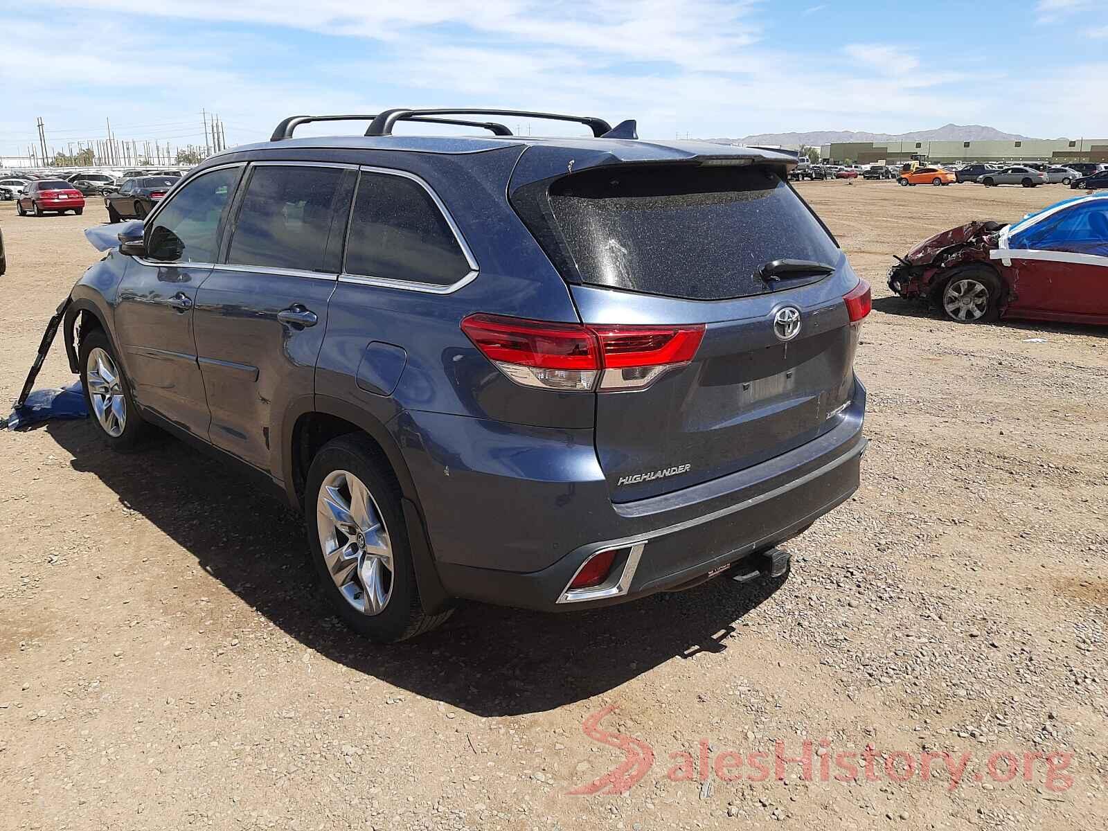 5TDDZRFH9JS821573 2018 TOYOTA HIGHLANDER