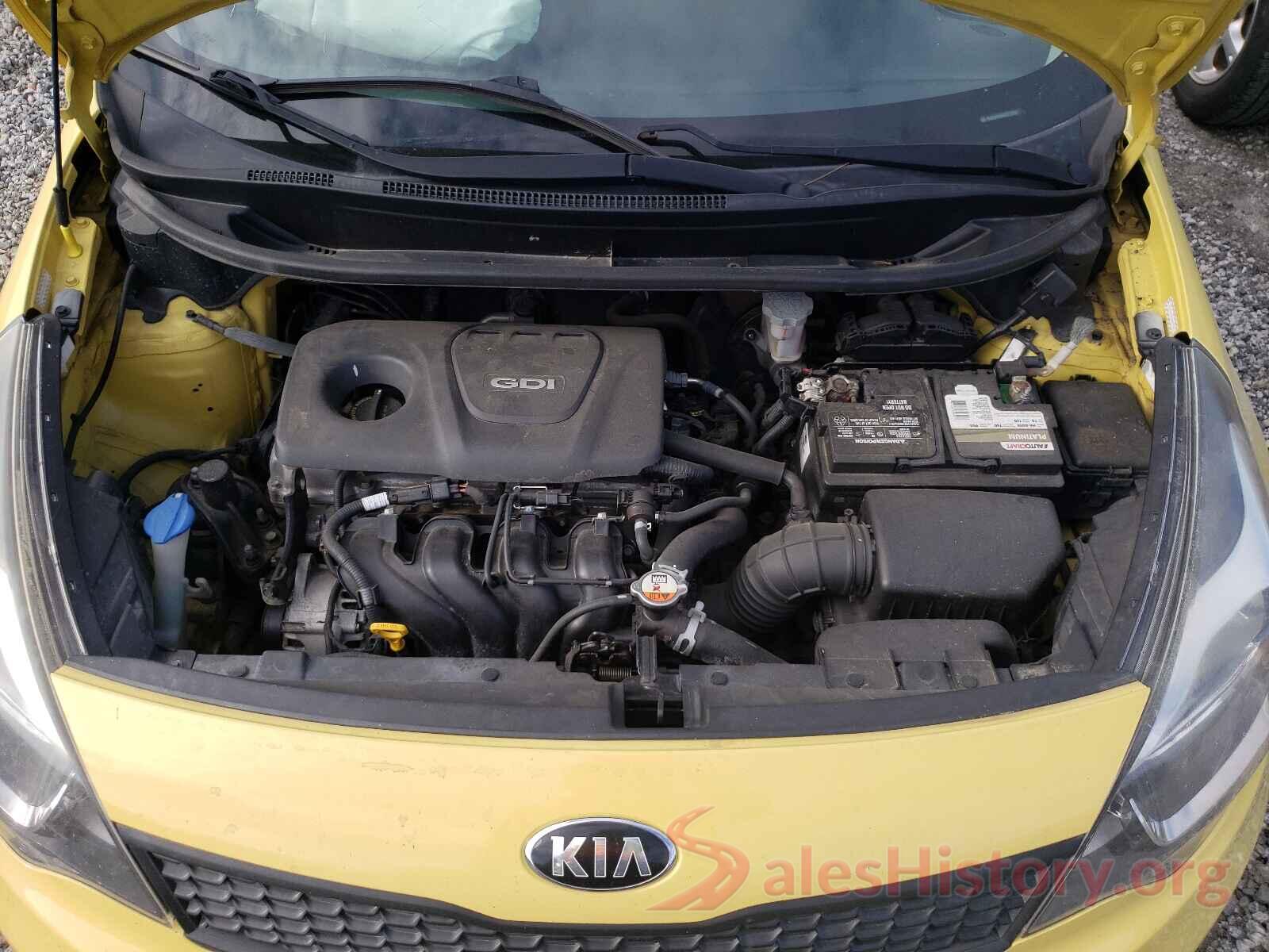 KNADM4A38G6575750 2016 KIA RIO