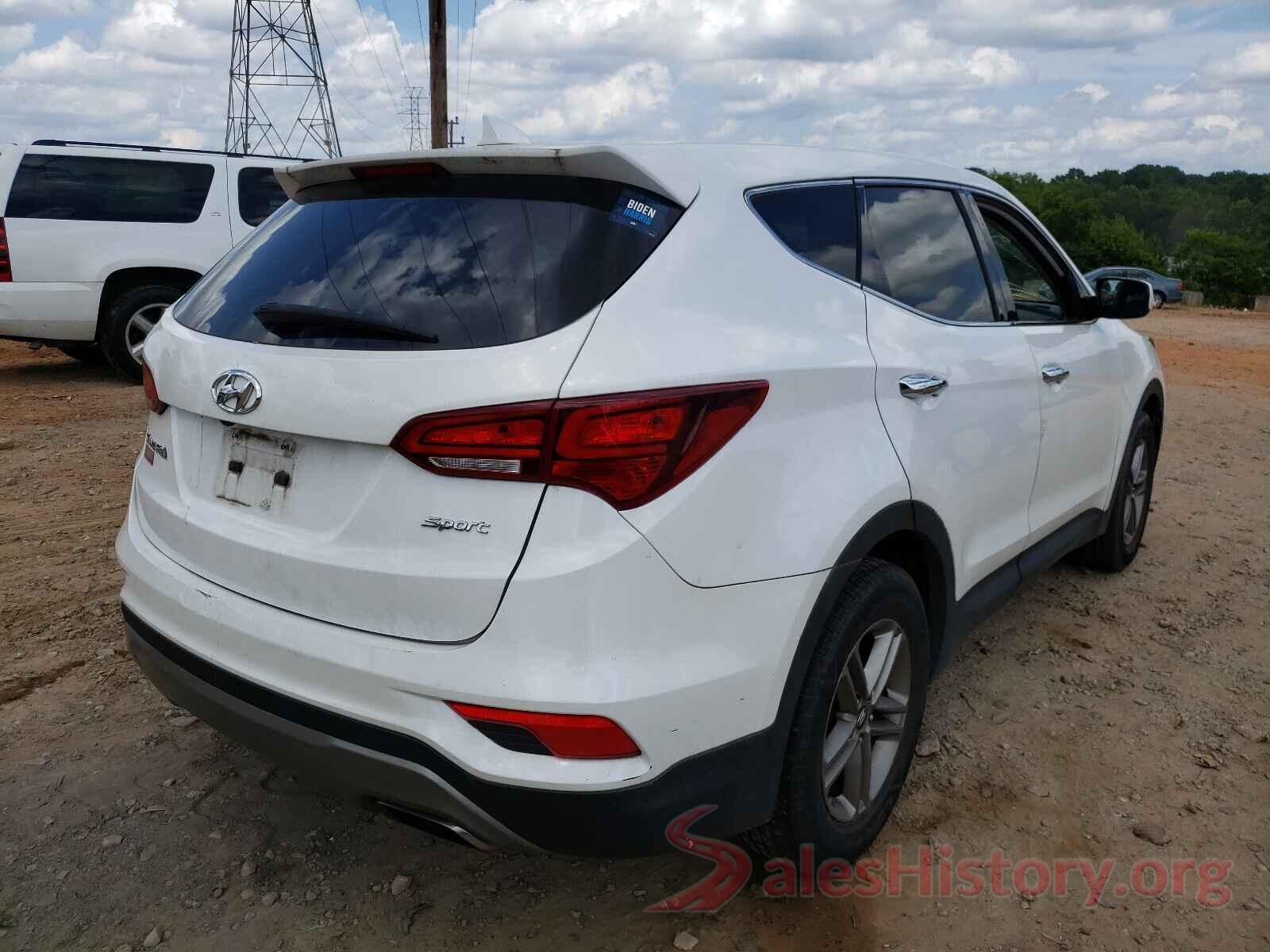 5NMZT3LB2HH004267 2017 HYUNDAI SANTA FE