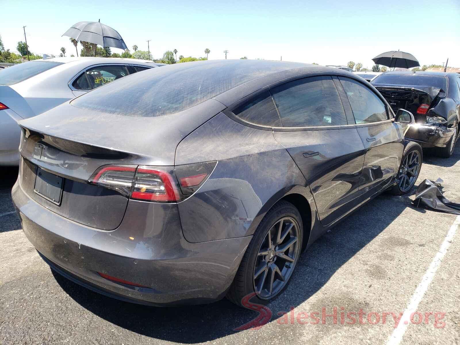 5YJ3E1EA0KF312247 2019 TESLA MODEL 3