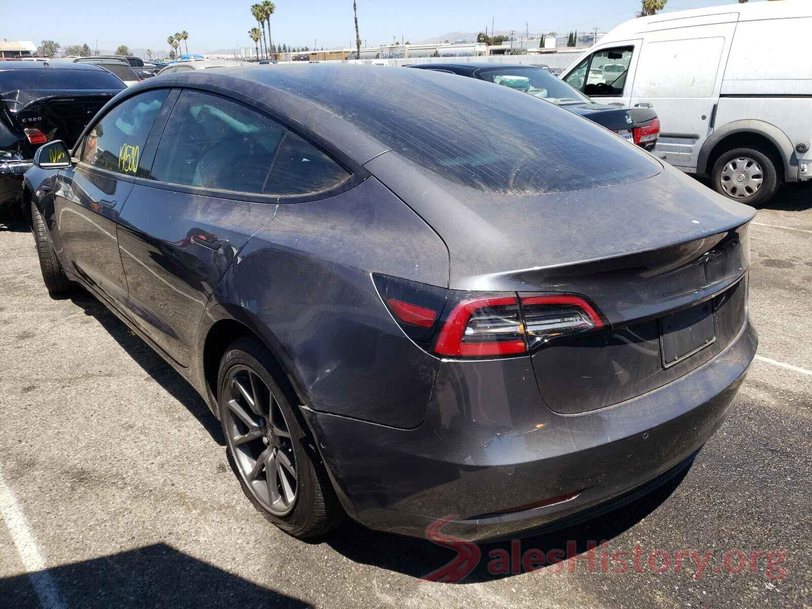 5YJ3E1EA0KF312247 2019 TESLA MODEL 3