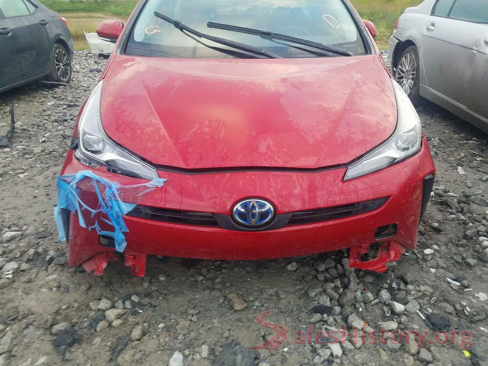 JTDKARFU0L3122218 2020 TOYOTA PRIUS