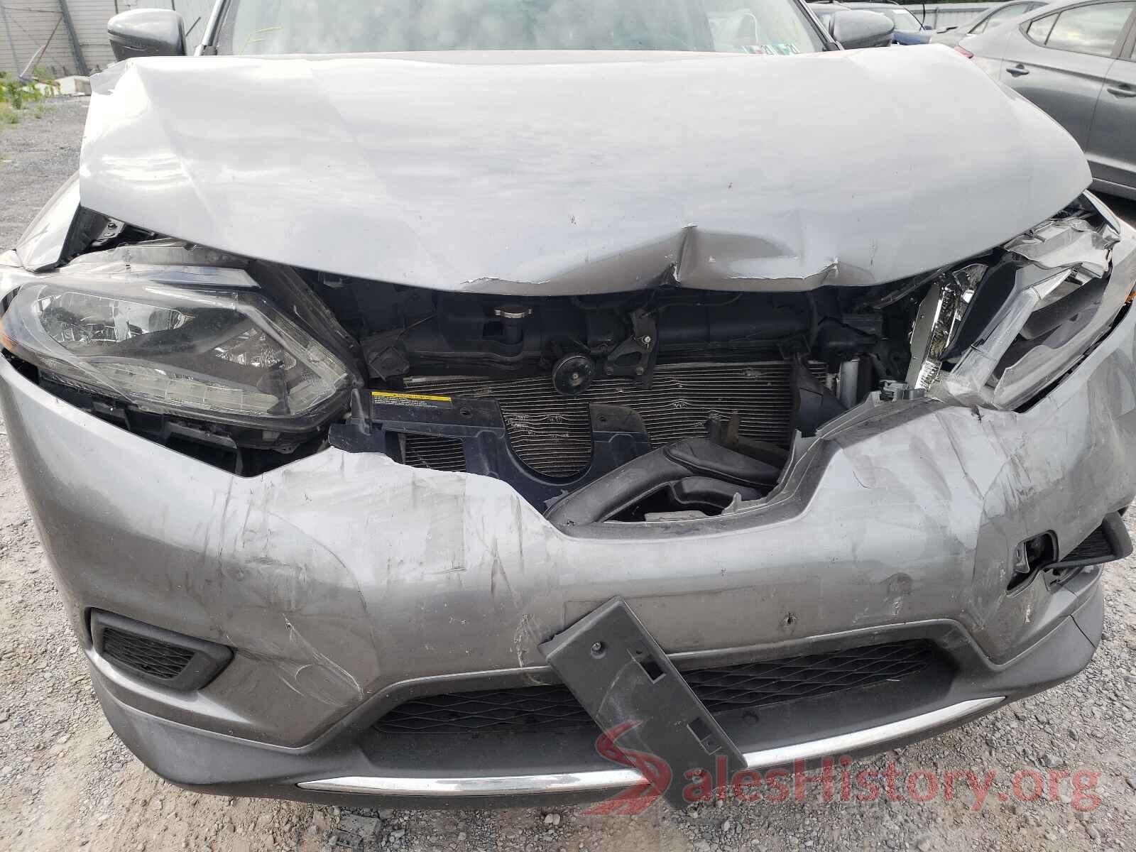 KNMAT2MV2GP653069 2016 NISSAN ROGUE