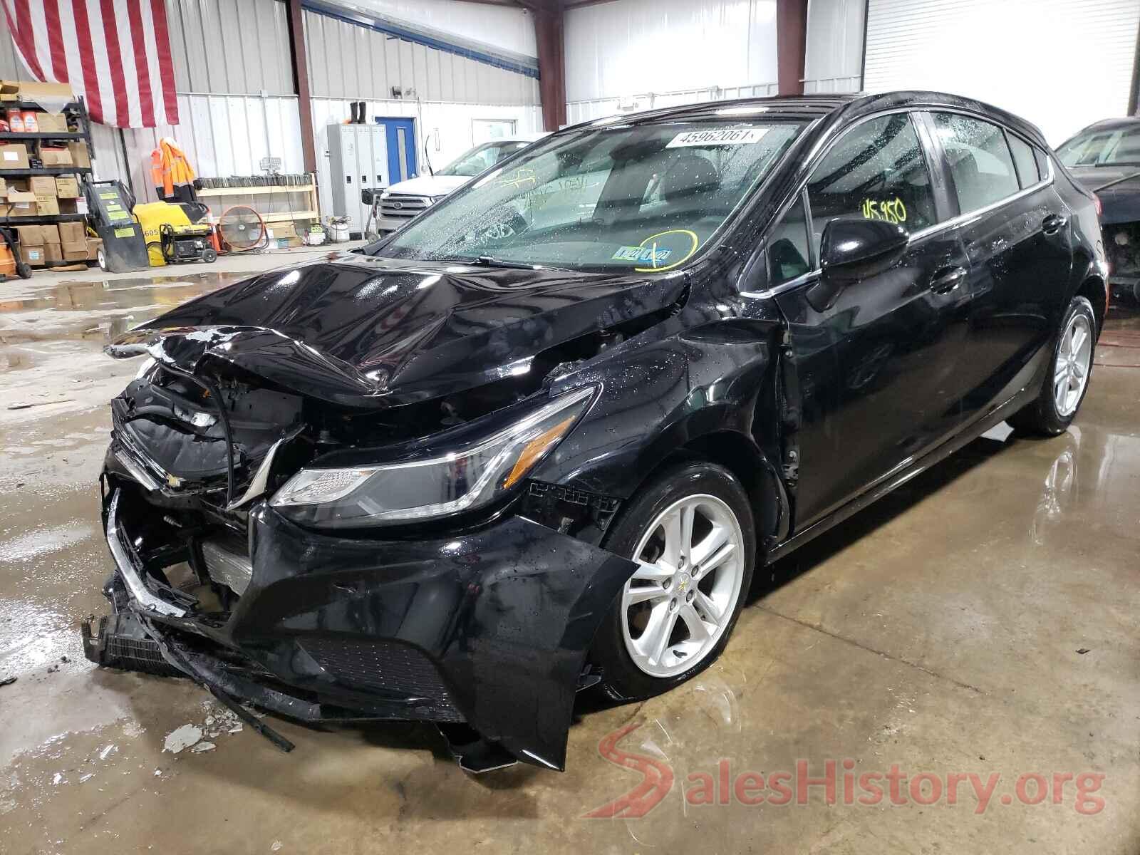 3G1BE6SM3JS589187 2018 CHEVROLET CRUZE