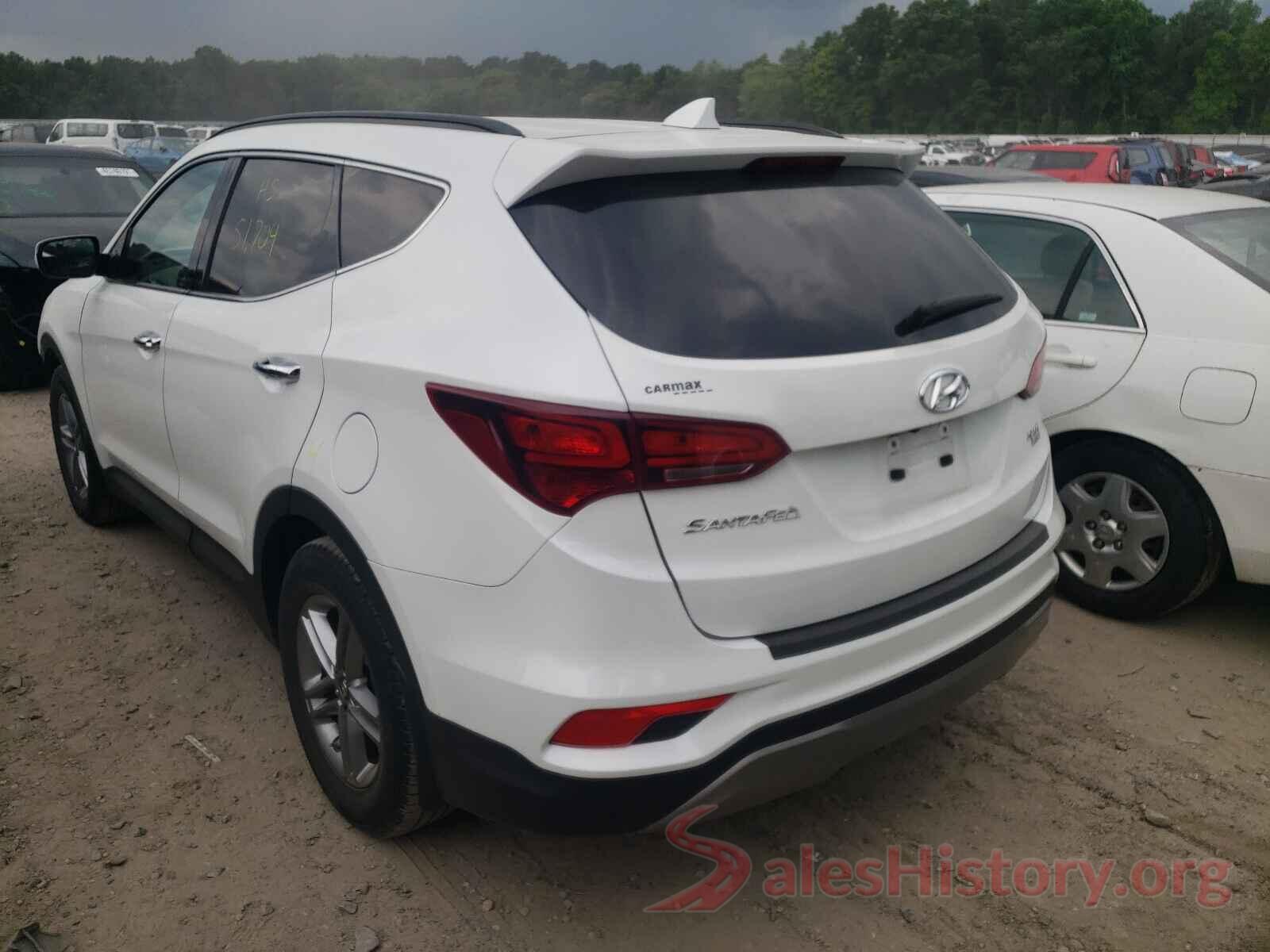 5NMZUDLB4HH015564 2017 HYUNDAI SANTA FE