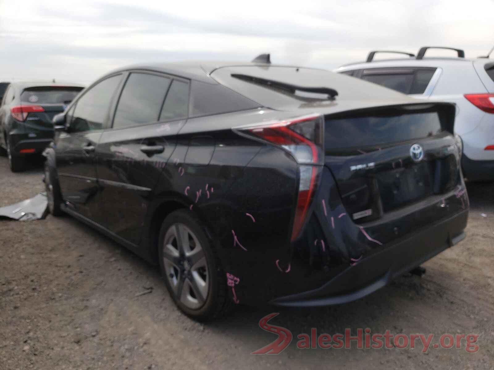 JTDKARFU0H3050167 2017 TOYOTA PRIUS