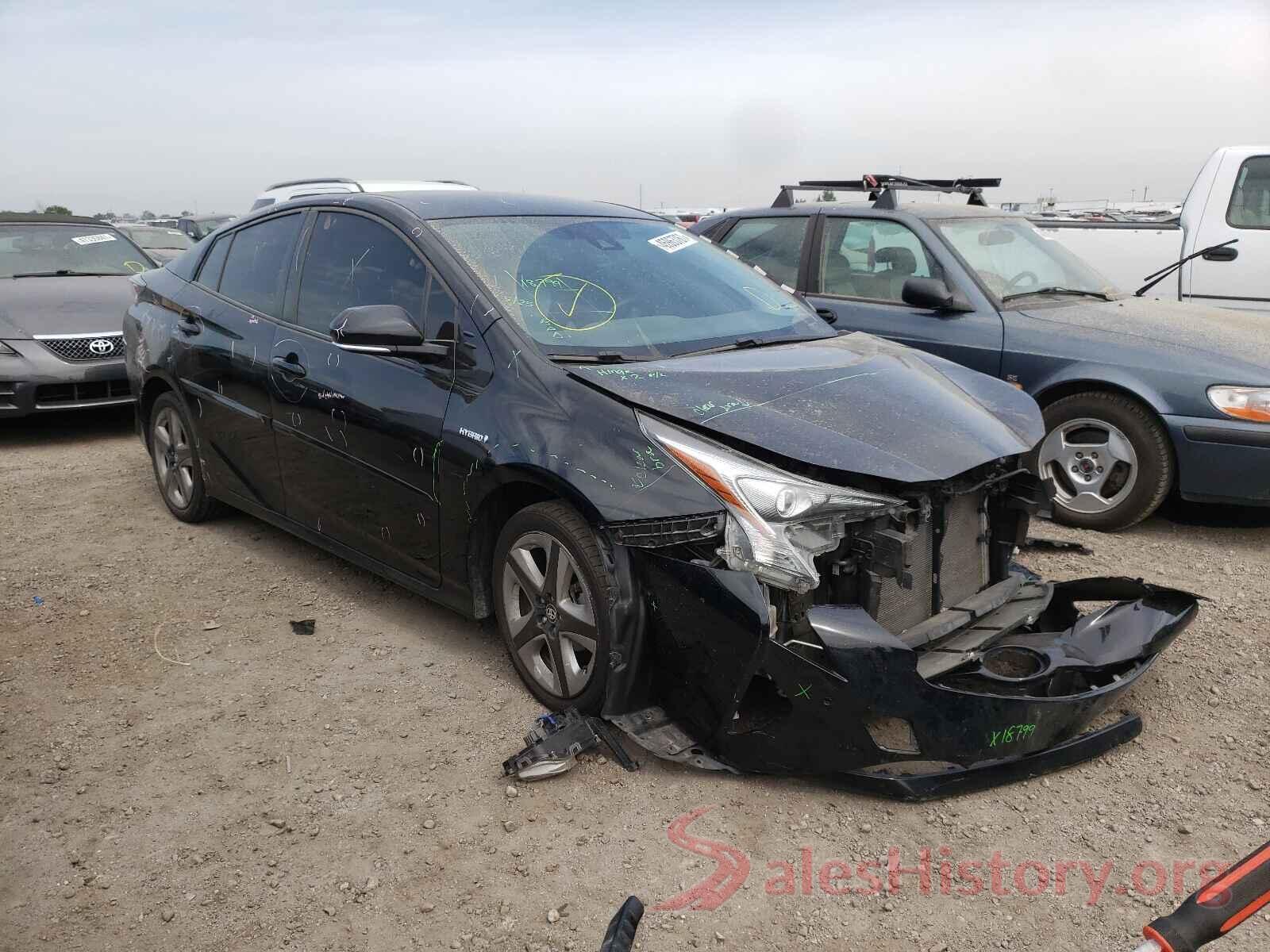 JTDKARFU0H3050167 2017 TOYOTA PRIUS