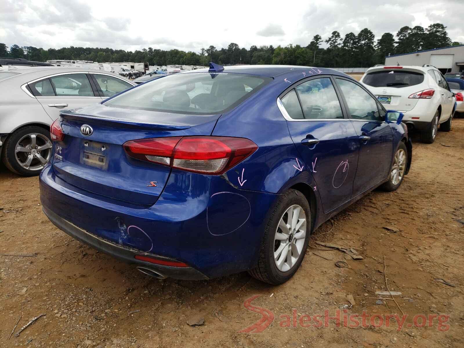 3KPFL4A77HE064480 2017 KIA FORTE