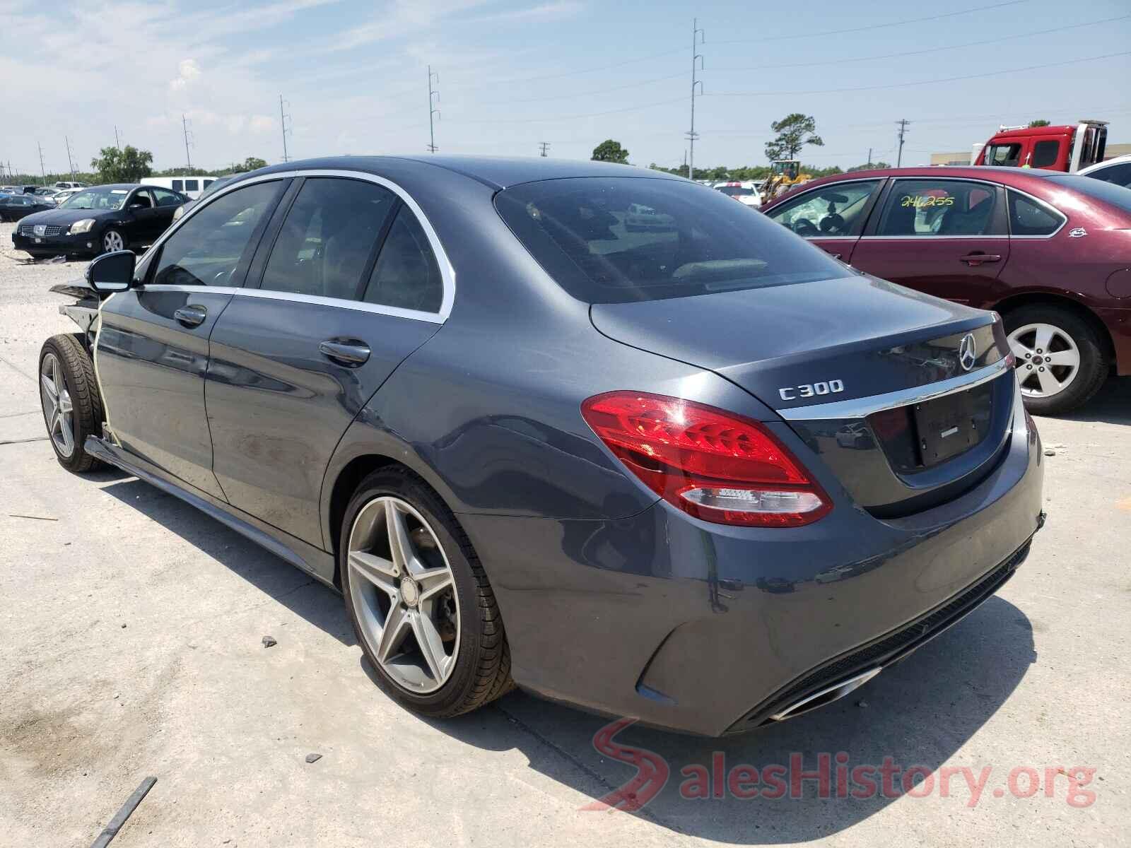 55SWF4JB9GU118753 2016 MERCEDES-BENZ C CLASS