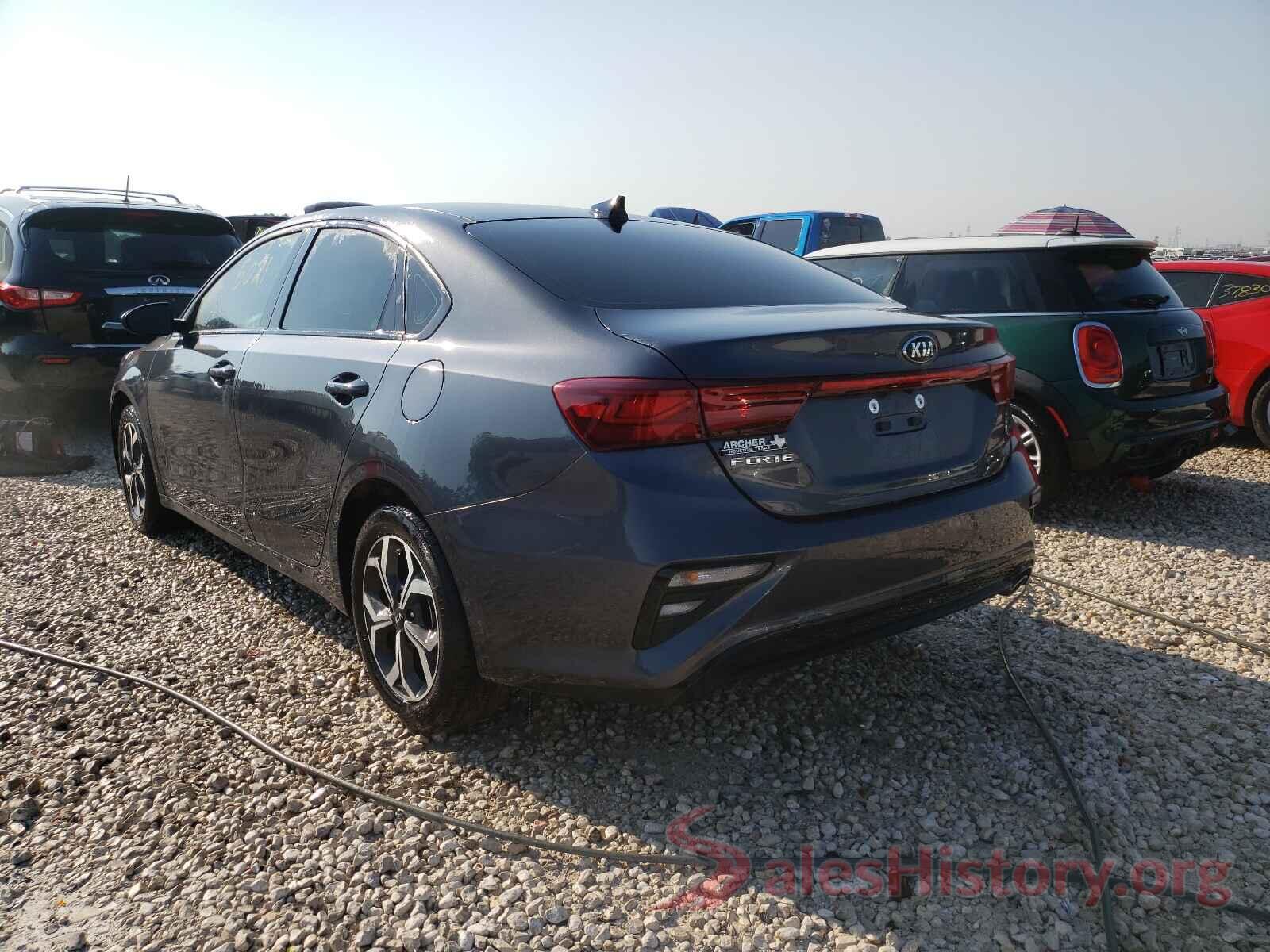 3KPF24AD2LE255886 2020 KIA FORTE