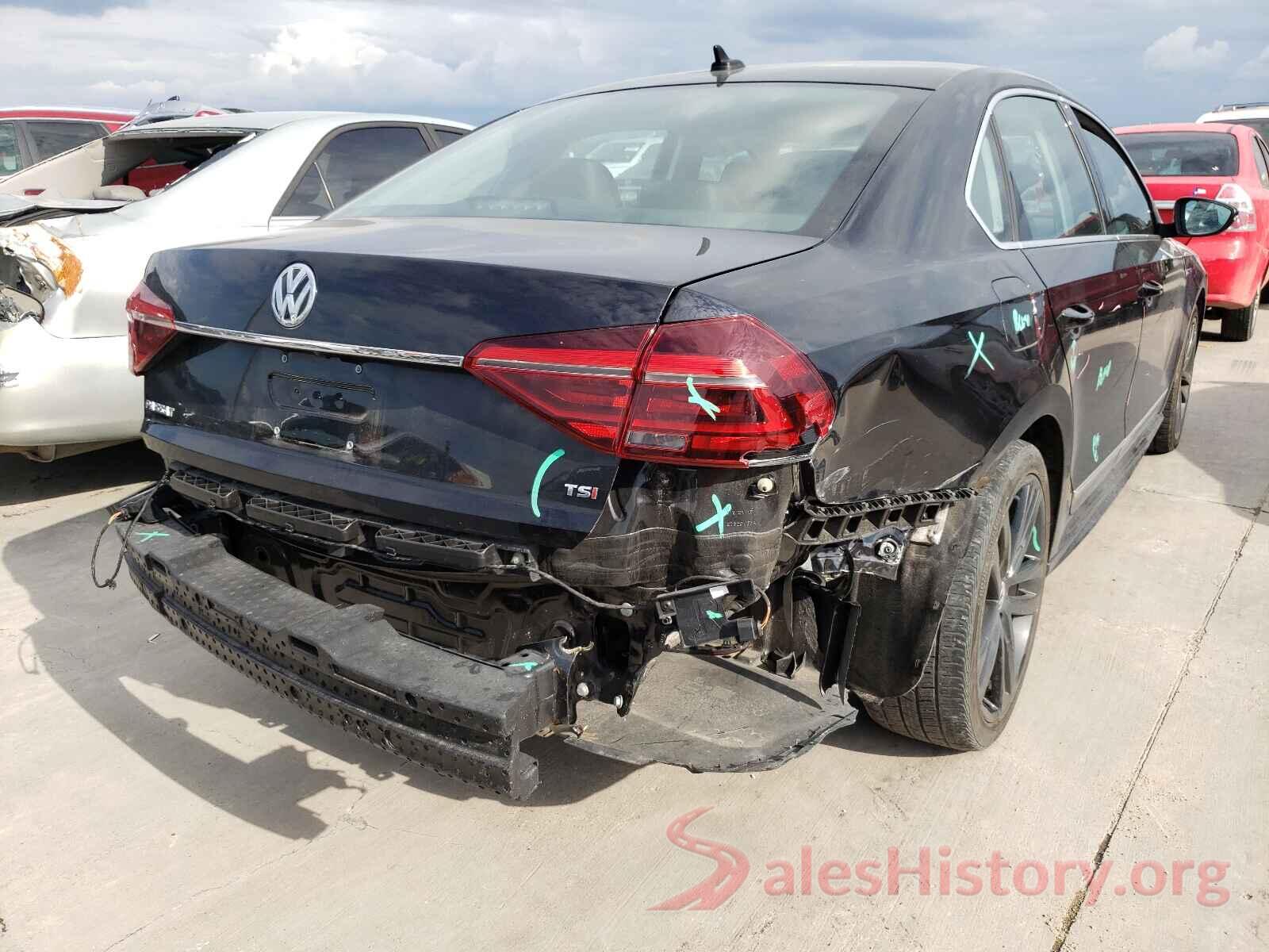 1VWDT7A36HC078509 2017 VOLKSWAGEN PASSAT