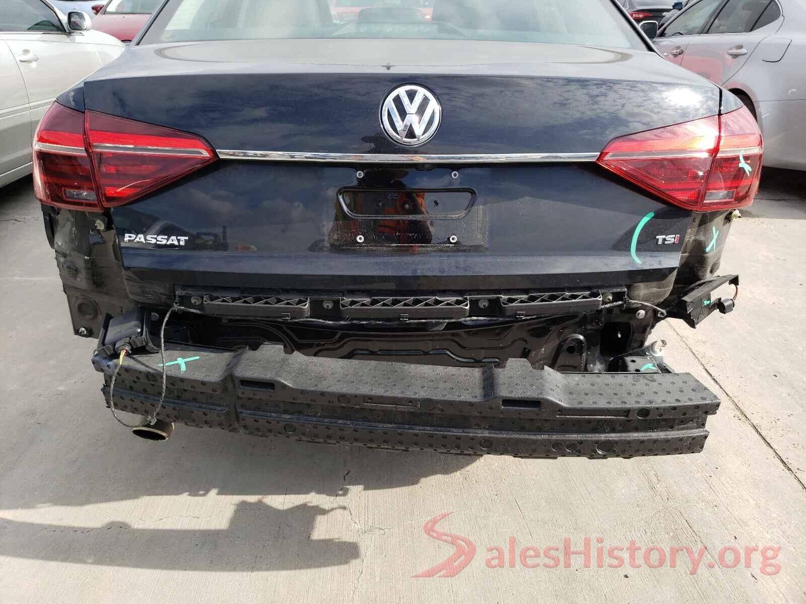 1VWDT7A36HC078509 2017 VOLKSWAGEN PASSAT