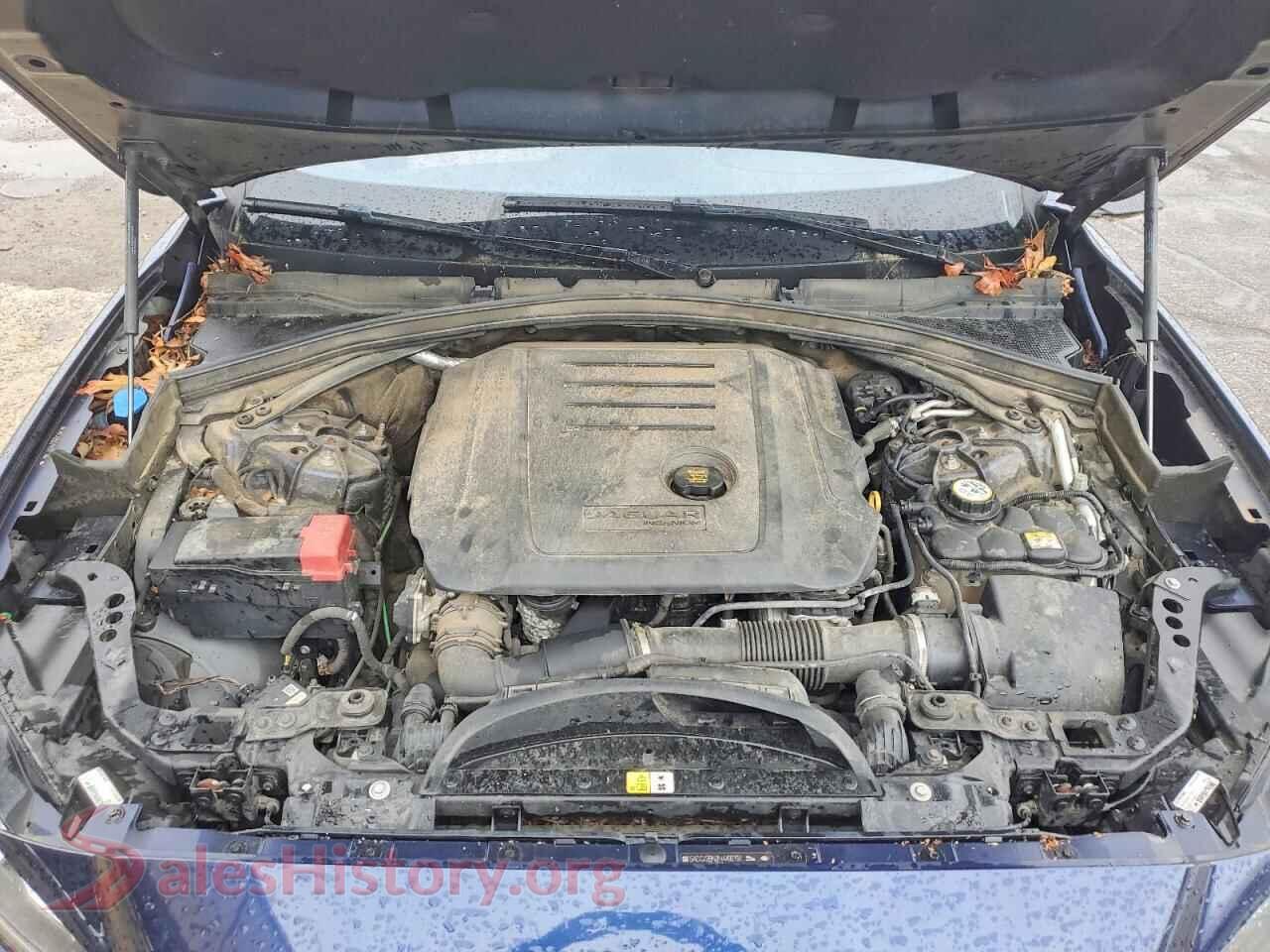 2017 JAGUAR F-PACE VIN SADCJ2BN3HA492791, VIN plate