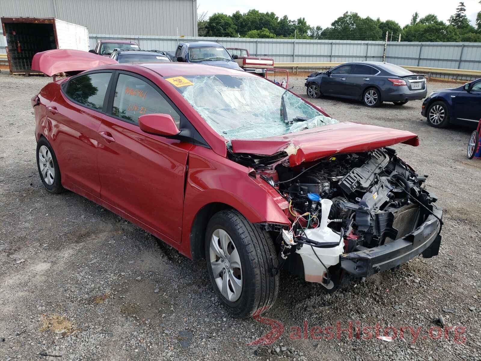 KMHDH4AE9GU545740 2016 HYUNDAI ELANTRA