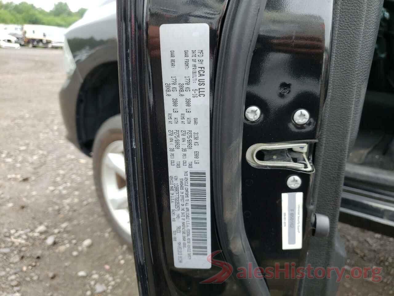 1C6RR7FT7GS352571 2016 RAM 1500