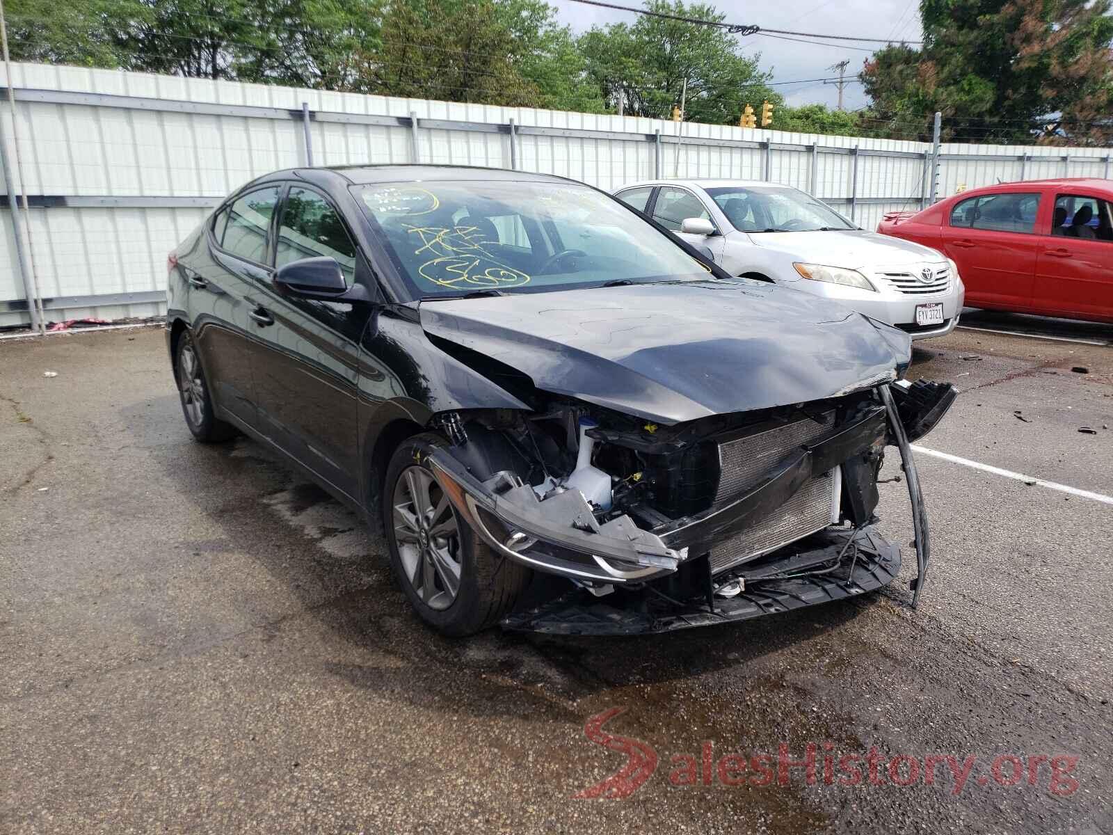 5NPD84LFXJH337121 2018 HYUNDAI ELANTRA