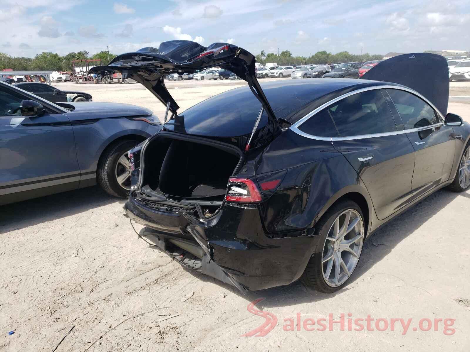 5YJ3E1EB9KF451494 2019 TESLA MODEL 3