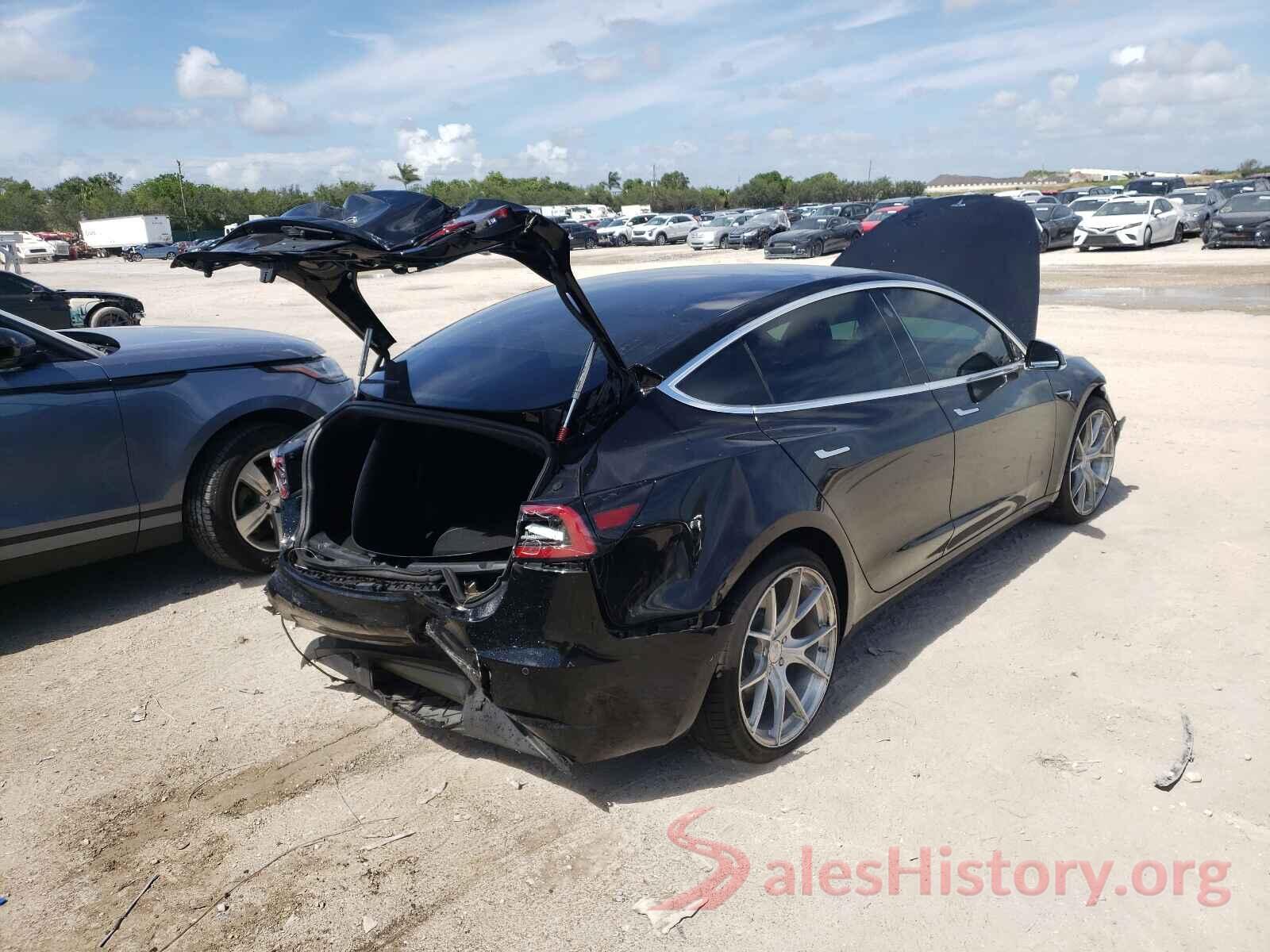 5YJ3E1EB9KF451494 2019 TESLA MODEL 3