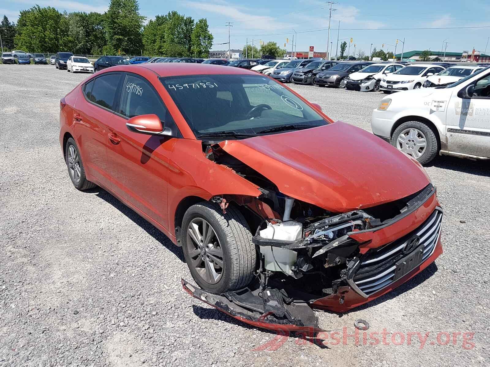 KMHD84LFXHU222224 2017 HYUNDAI ELANTRA