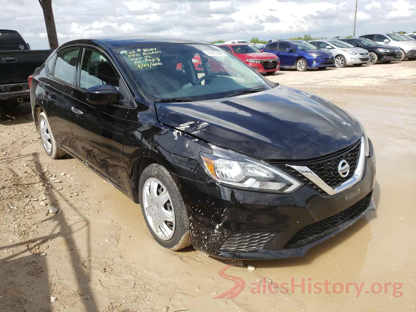 3N1AB7AP7GL643383 2016 NISSAN SENTRA