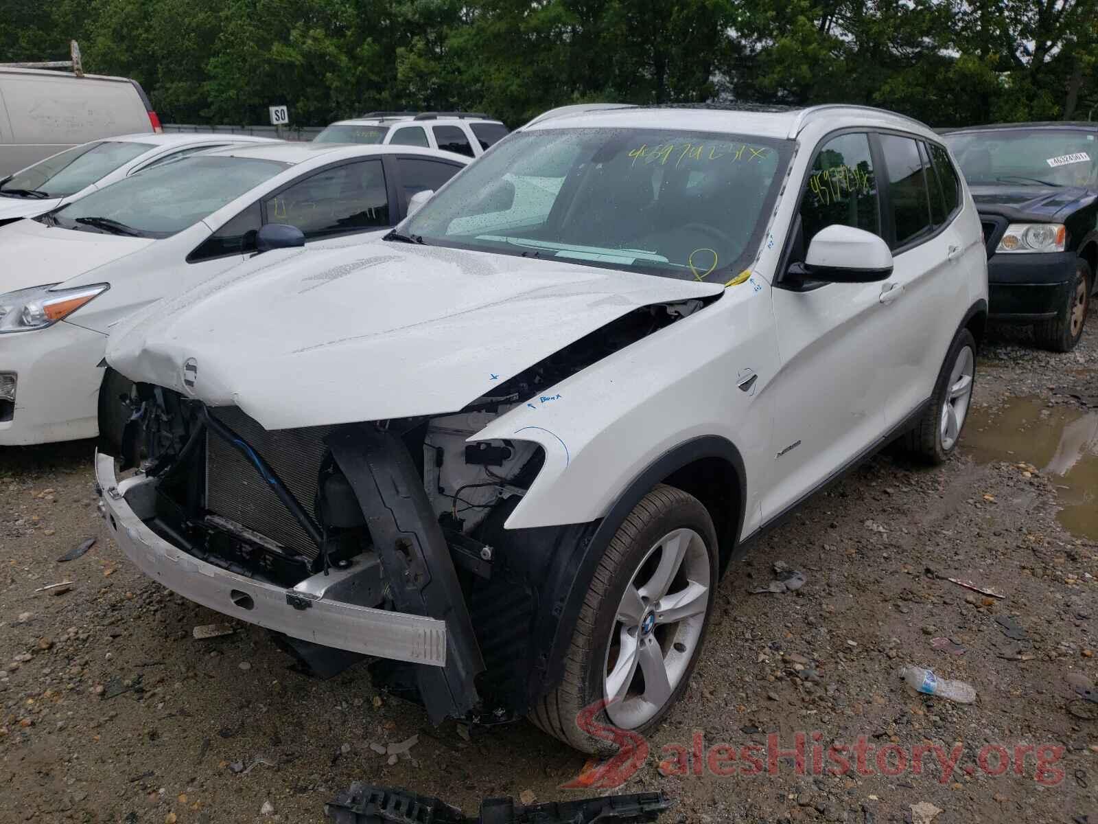 5UXWX9C32H0W76654 2017 BMW X3