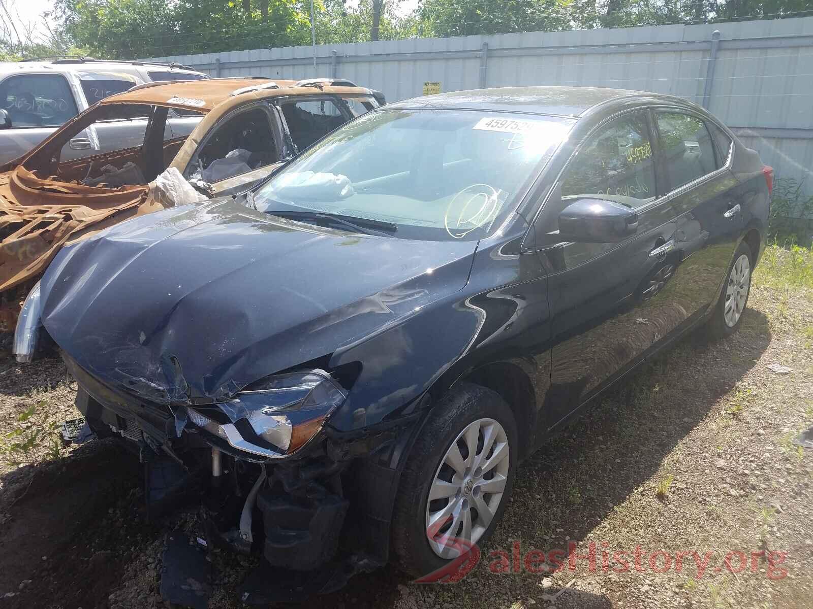 3N1AB7AP3KY242134 2019 NISSAN SENTRA