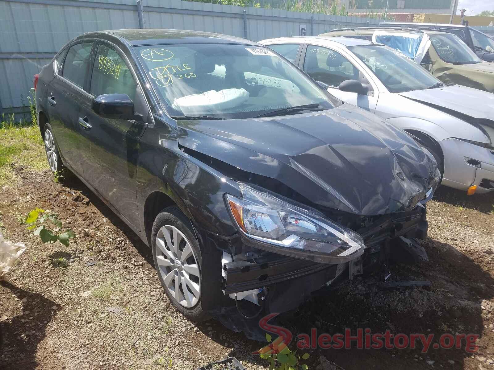 3N1AB7AP3KY242134 2019 NISSAN SENTRA