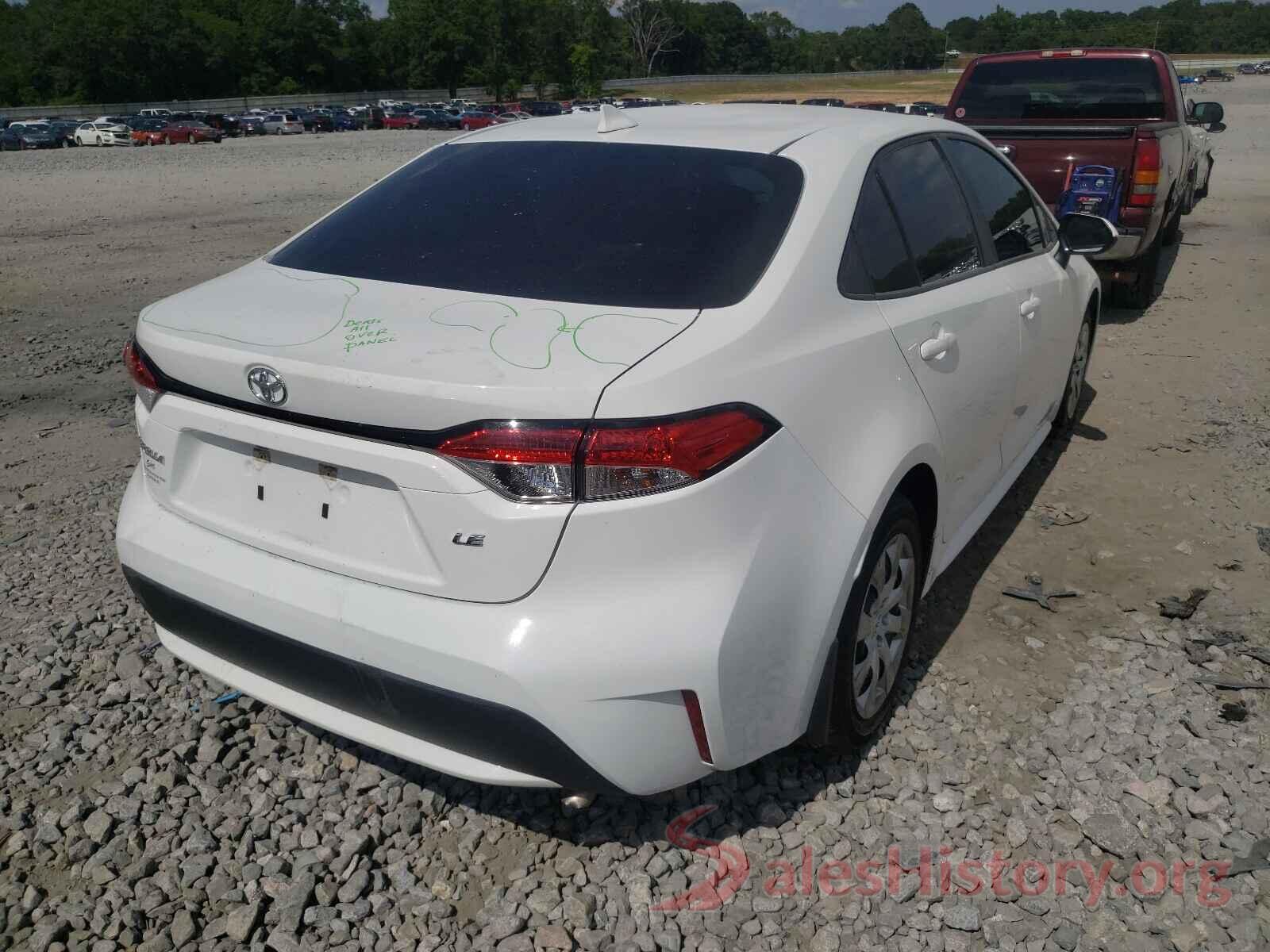 5YFEPRAE0LP089157 2020 TOYOTA COROLLA