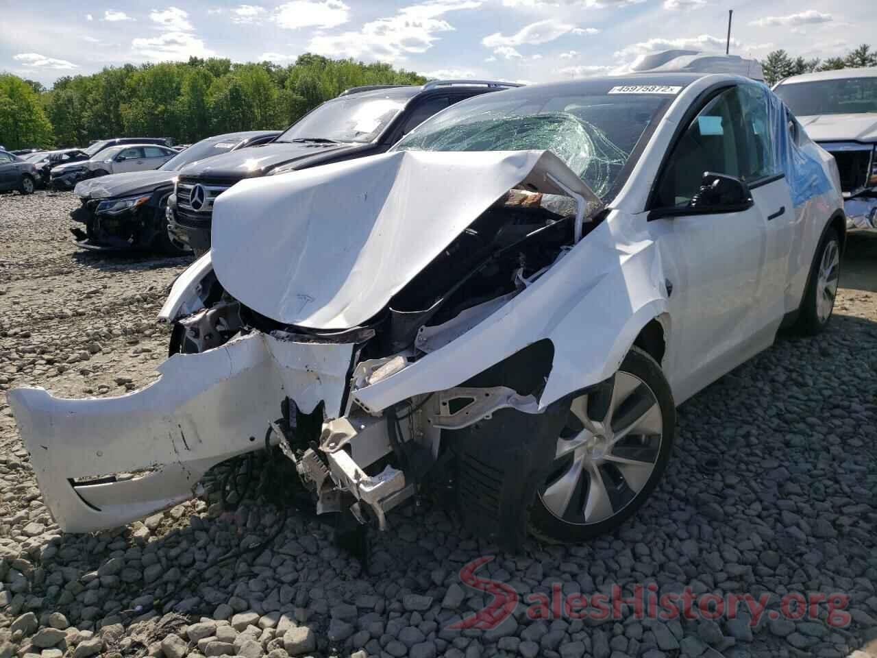 5YJYGAEE9MF145599 2021 TESLA MODEL Y