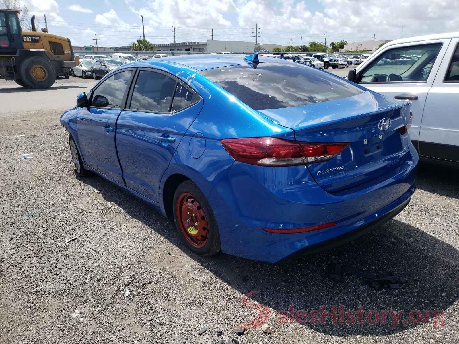 KMHD84LF0JU615168 2018 HYUNDAI ELANTRA