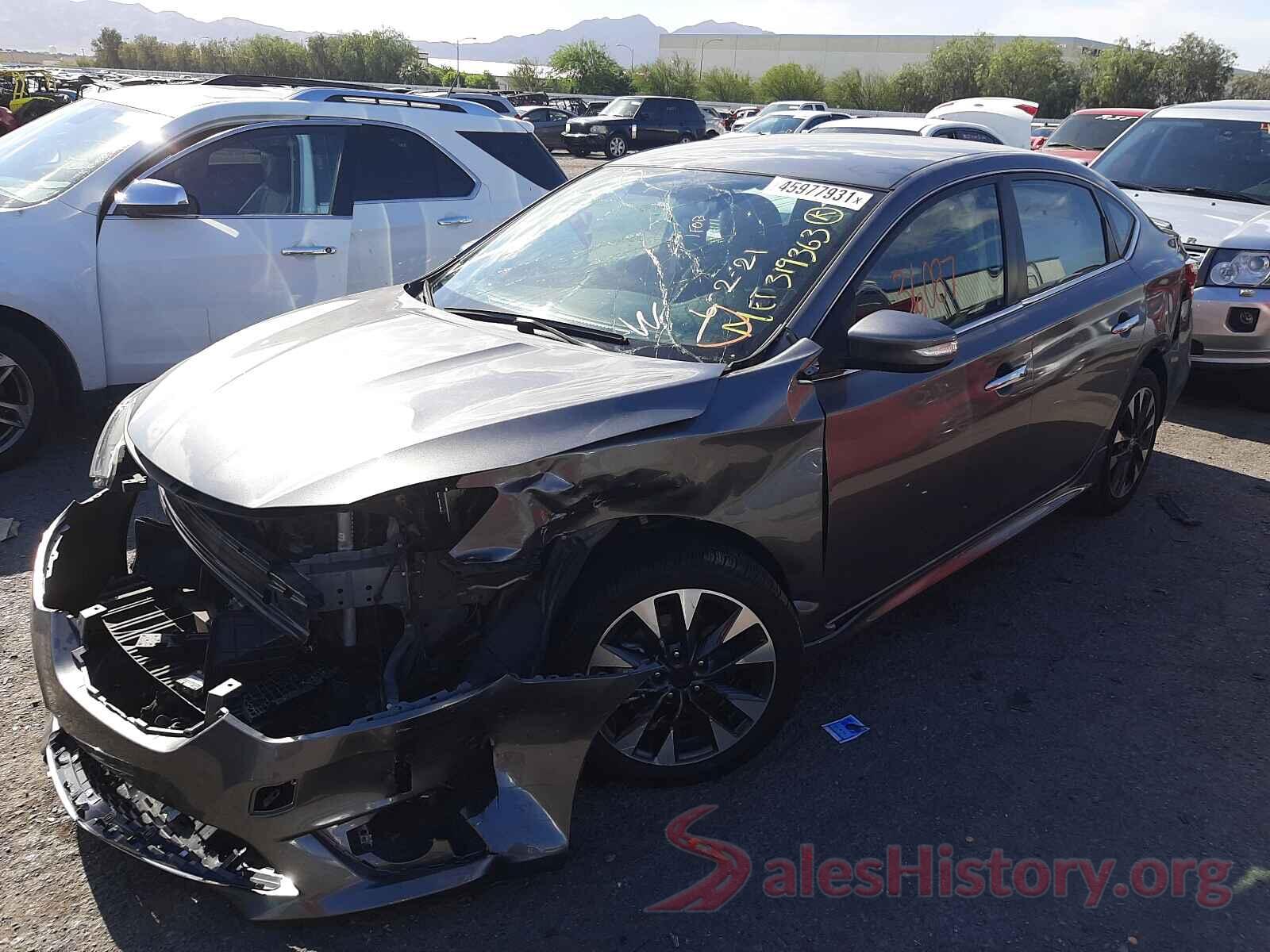 3N1AB7AP6KY382260 2019 NISSAN SENTRA