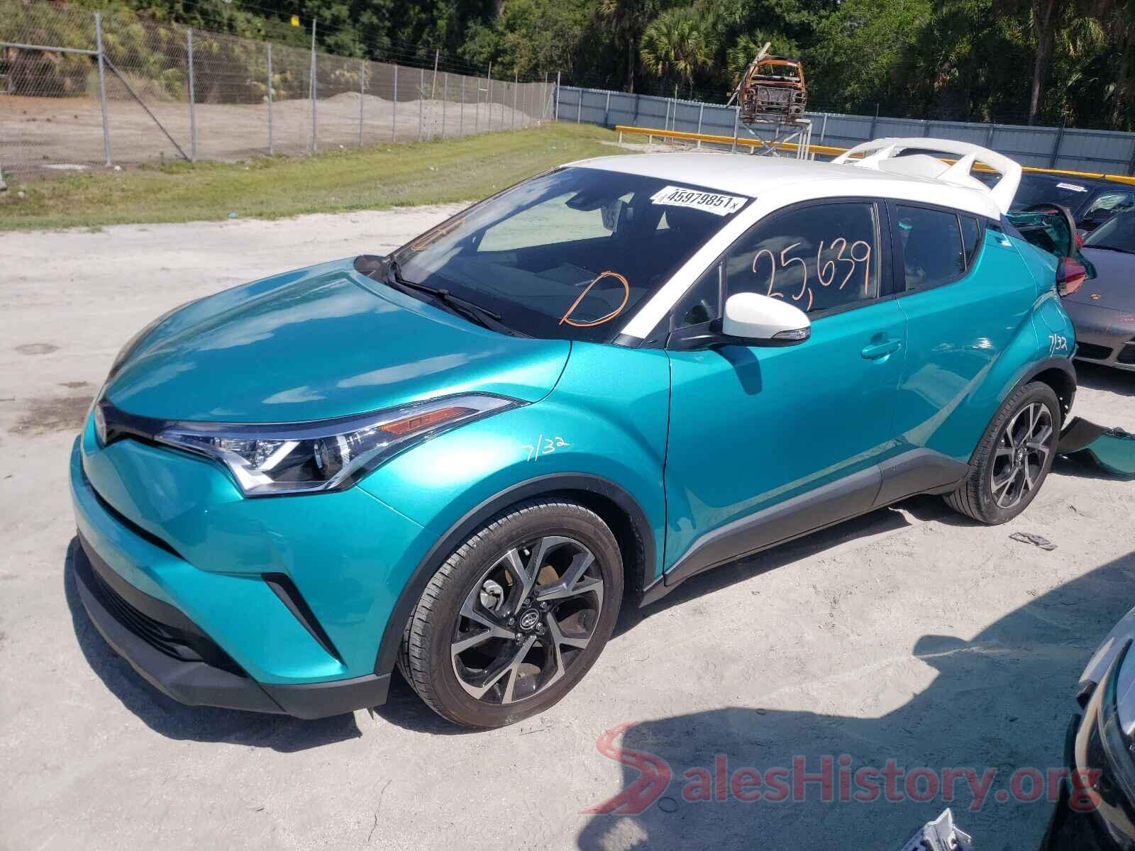 JTNKHMBX7J1009319 2018 TOYOTA C-HR