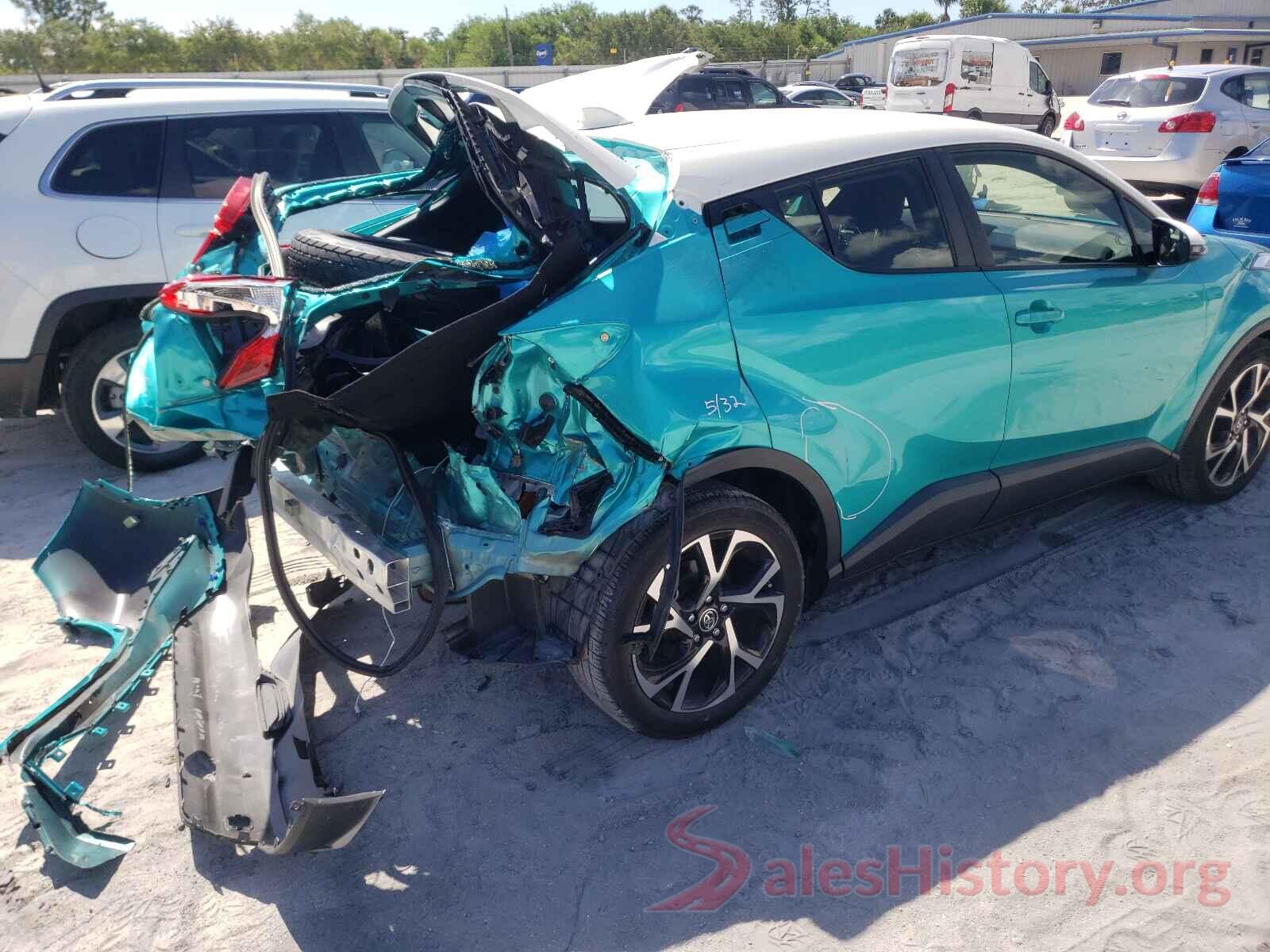 JTNKHMBX7J1009319 2018 TOYOTA C-HR