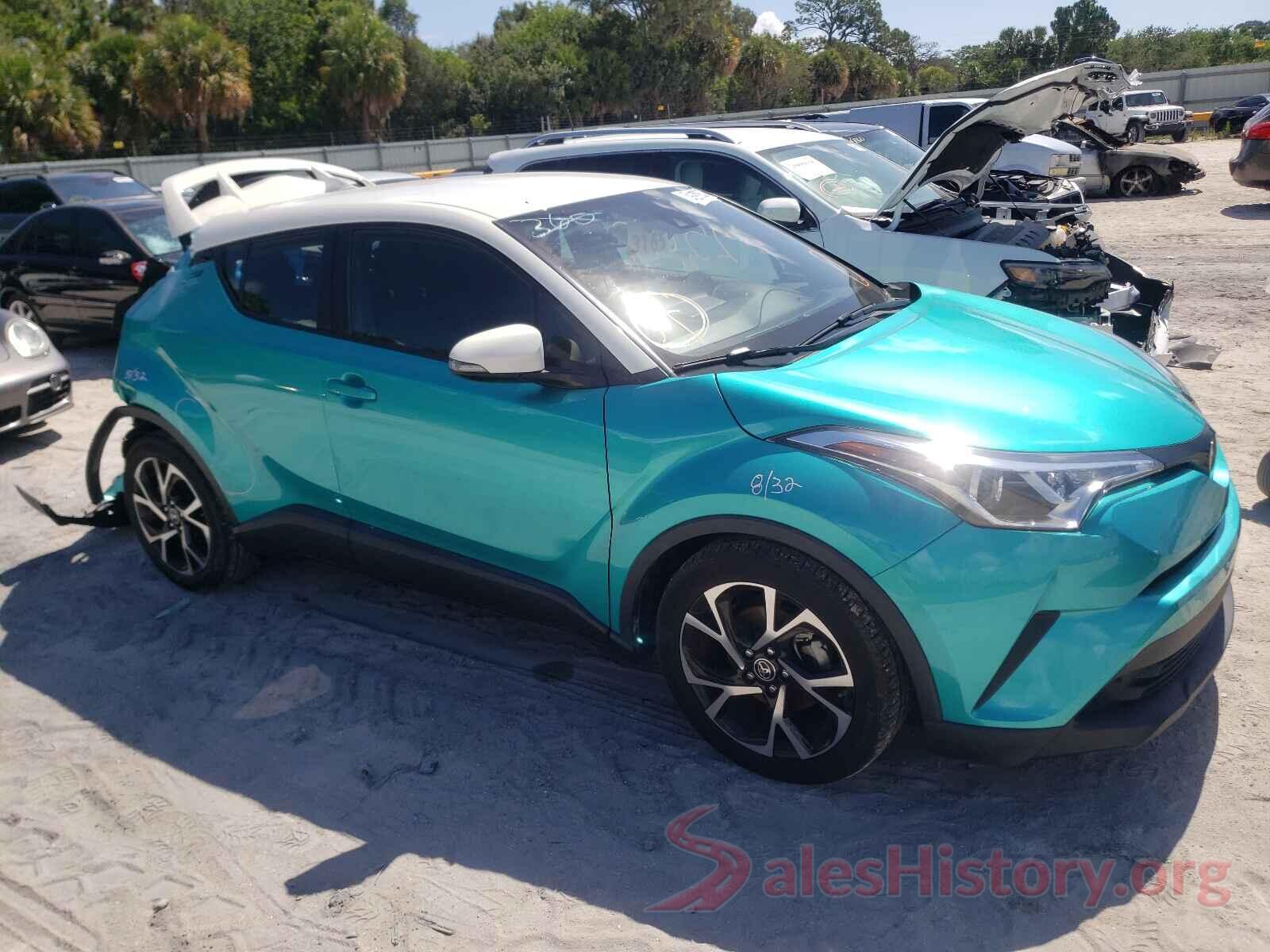 JTNKHMBX7J1009319 2018 TOYOTA C-HR