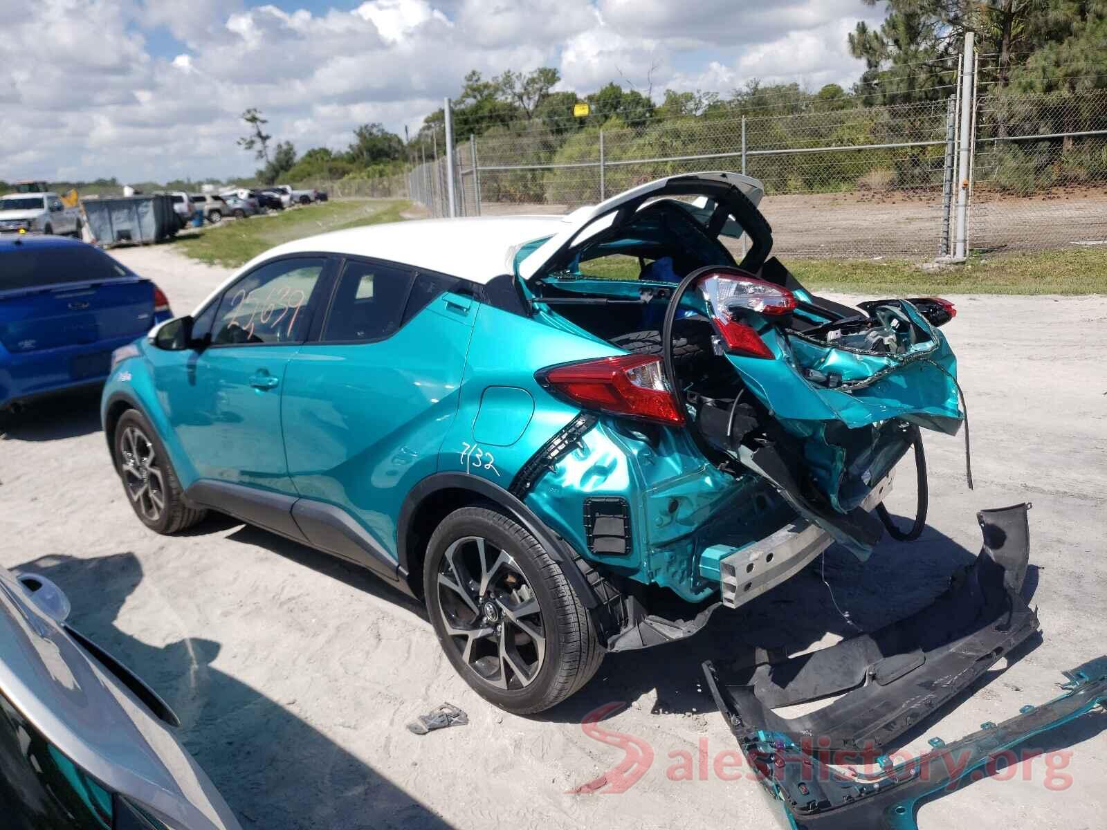 JTNKHMBX7J1009319 2018 TOYOTA C-HR