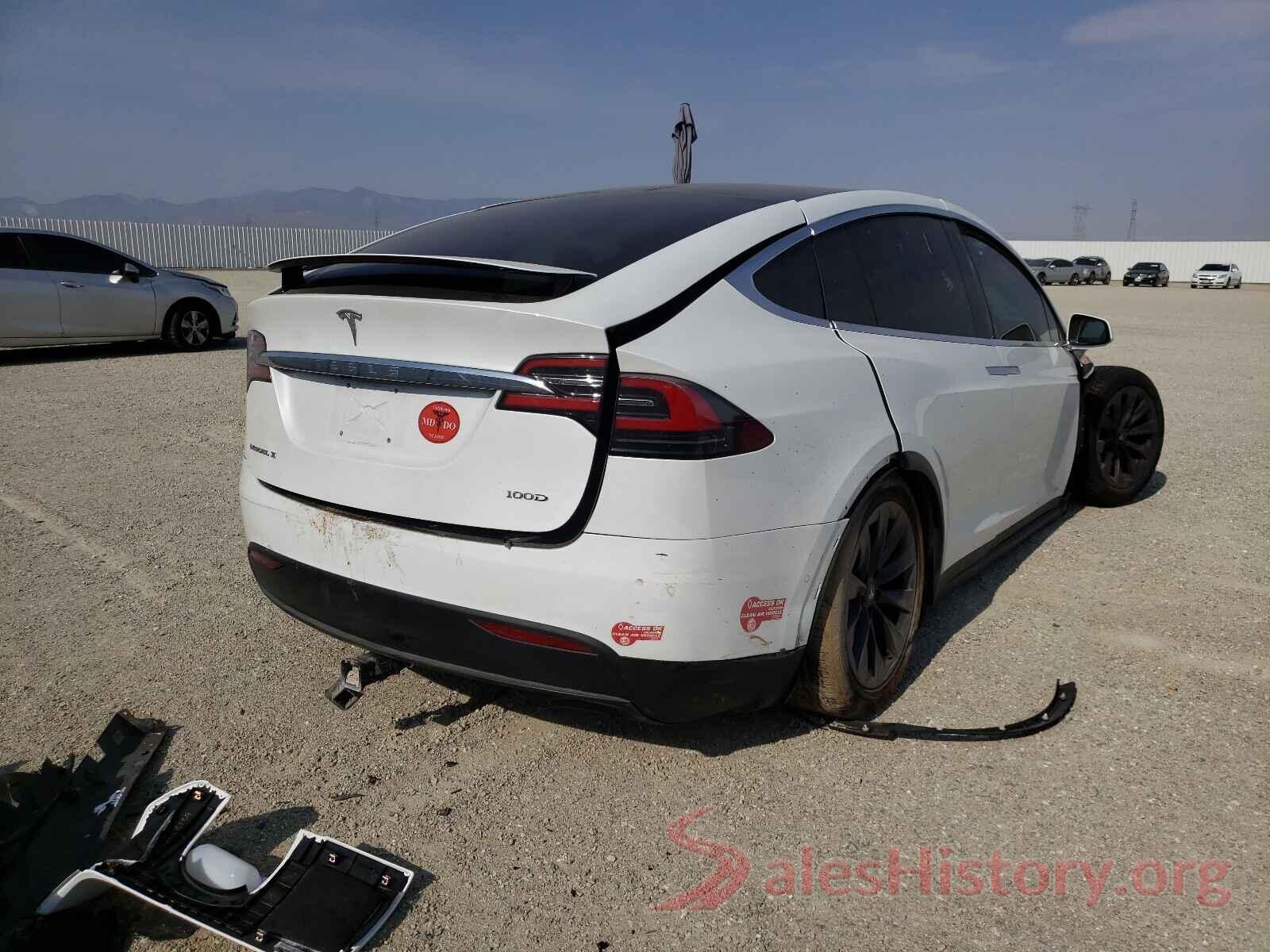 5YJXCBE23JF140994 2018 TESLA MODEL X